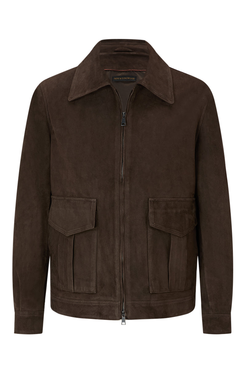 Brown Suede Jacket