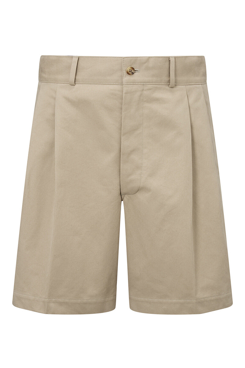The Faye Lemon Shorts-Cream