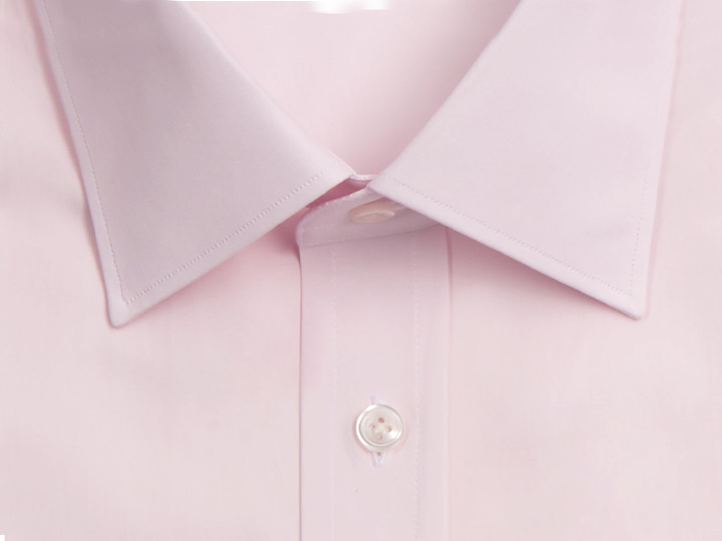 Pink Poplin St James' Collar