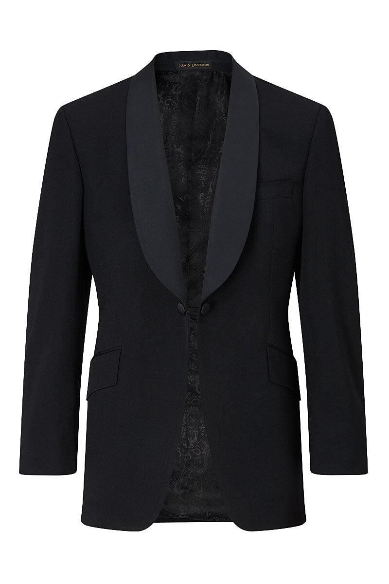 Black Shawl Collar Dinner Jacket