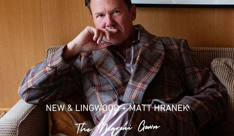 WM Brown - The Negroni Dressing Gown