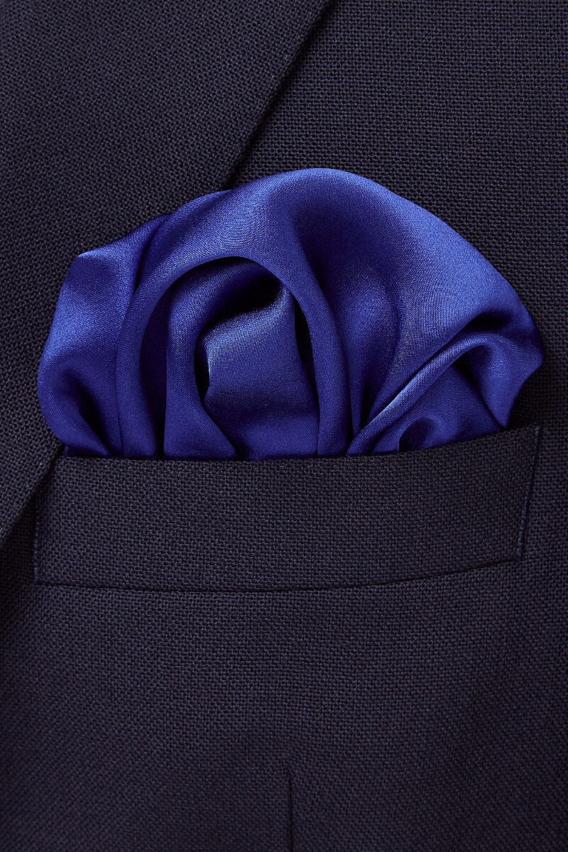 Royal Plain Silk Pocket Square
