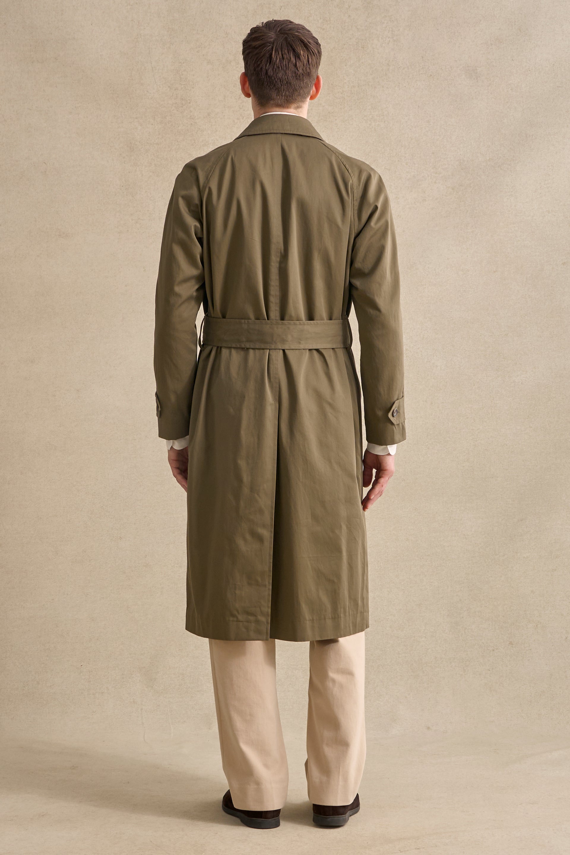 Green Wrap Coat