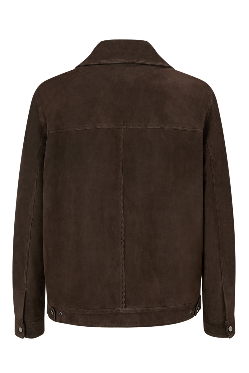 Brown Suede Jacket – New and Lingwood