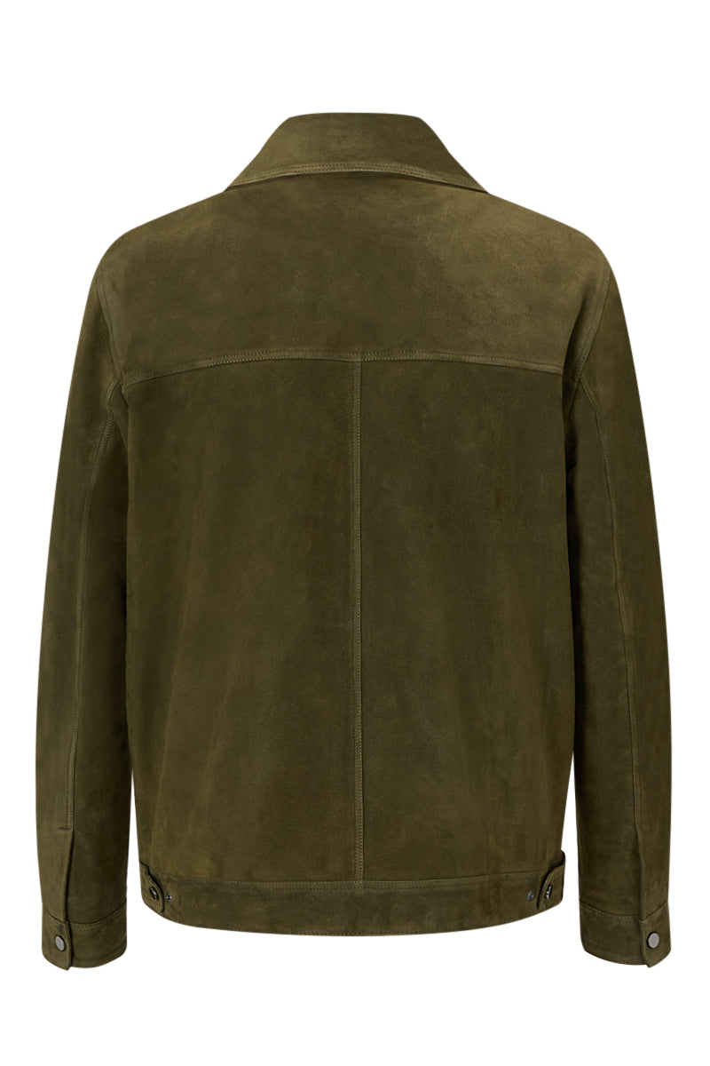 Green Suede Jacket