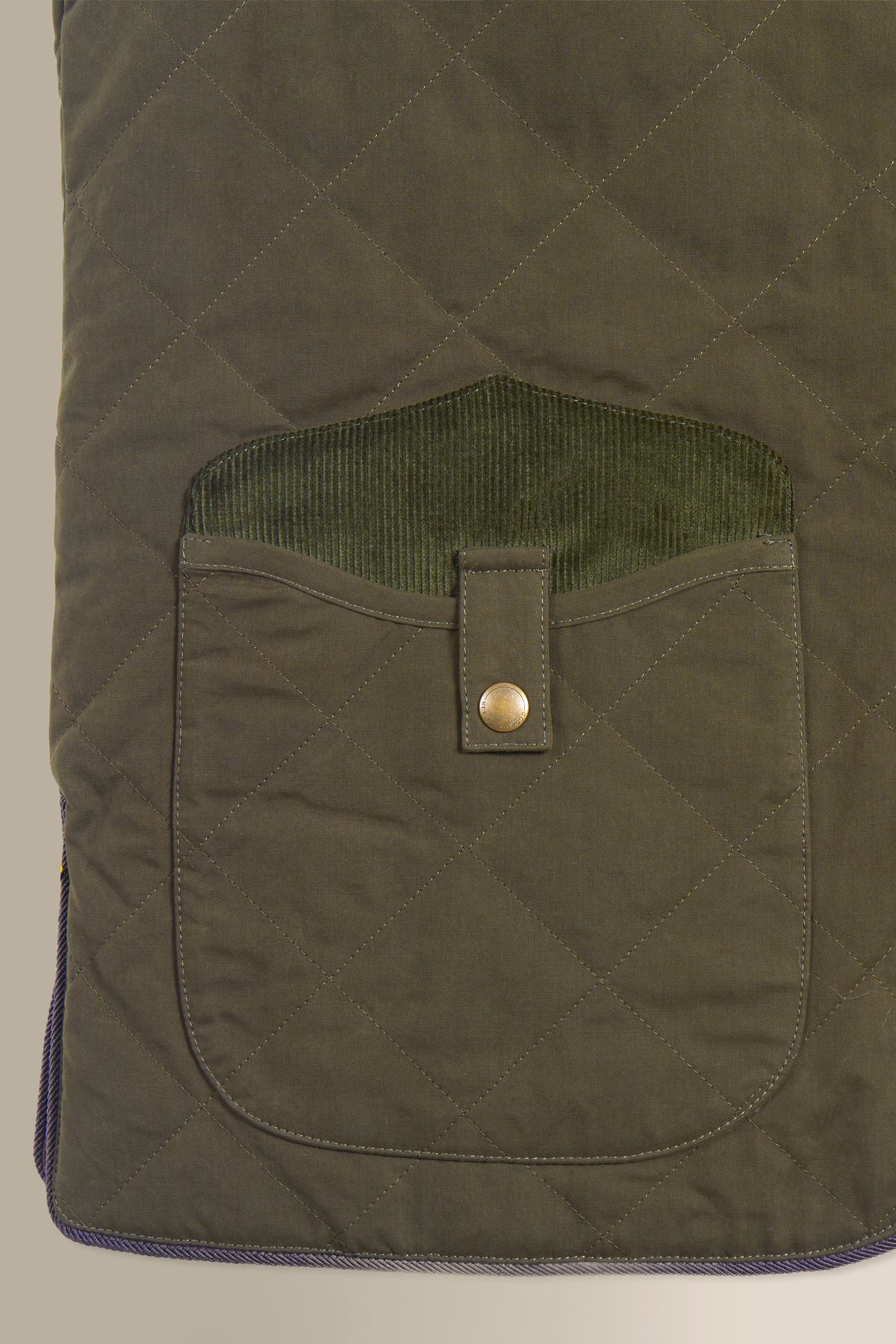 Olive Green Walker Gilet
