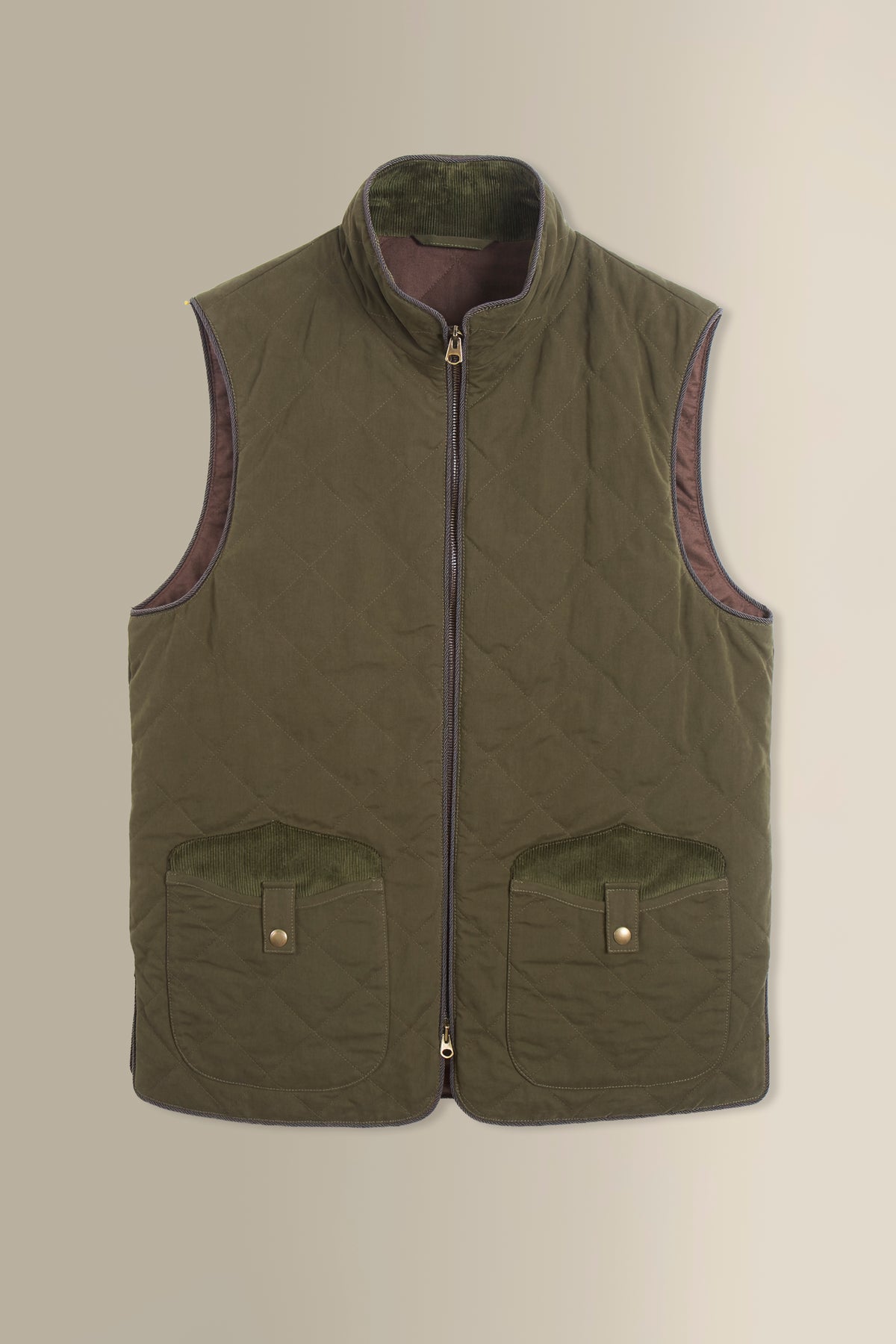 Olive Green Walker Gilet