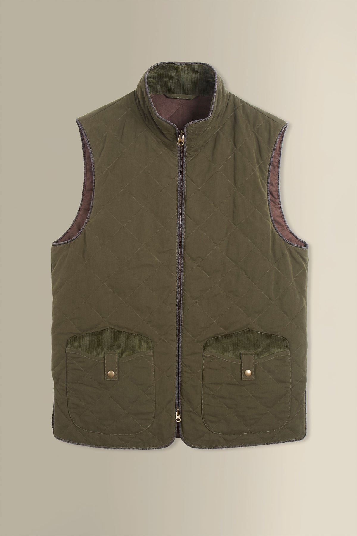 Olive Green Walker Gilet
