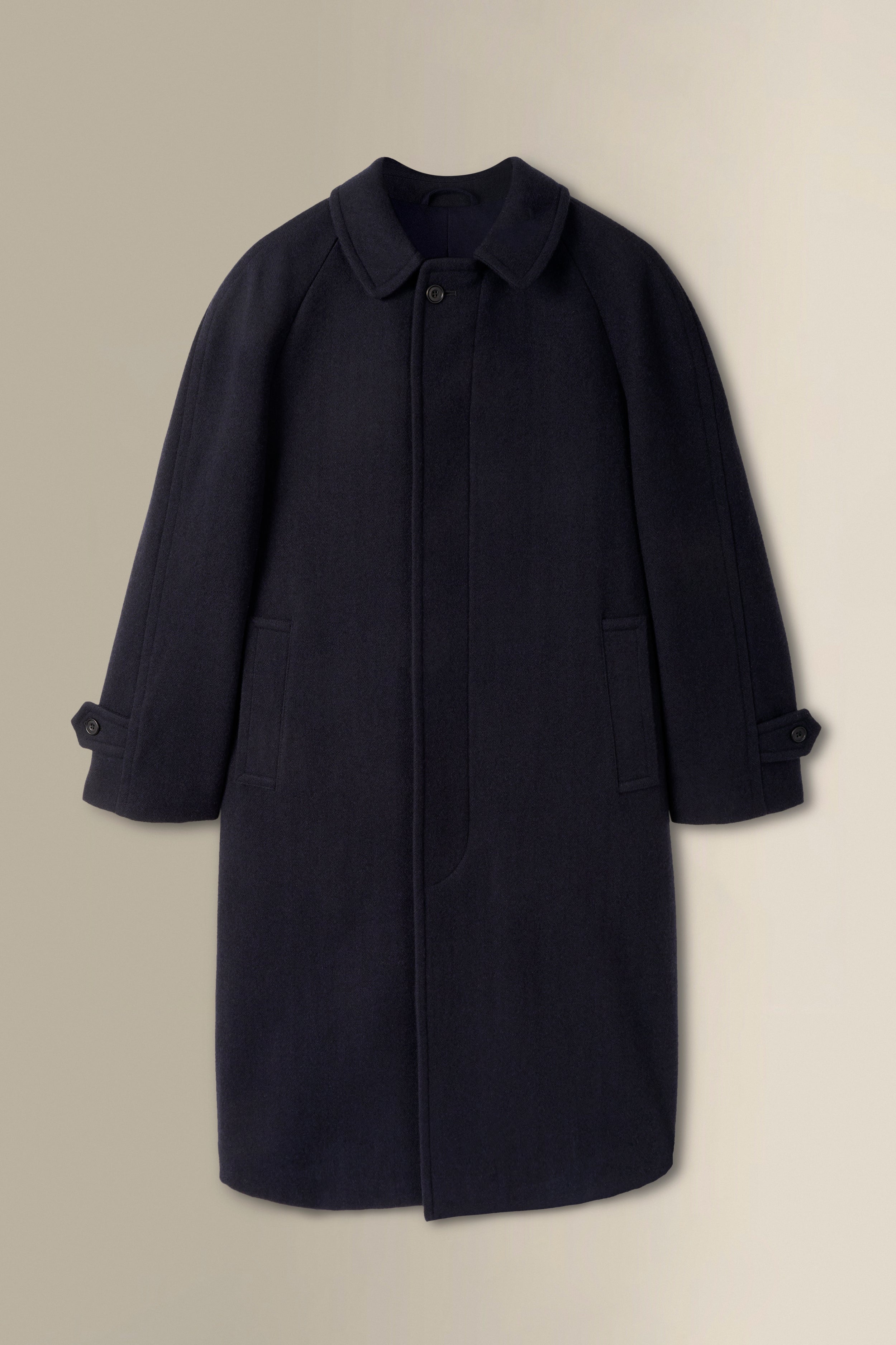 SINGLE RAGLAN COAT Ⅱ NAVY SINGLE RAGLAN COAT Ⅱ “NAVY” | ANATOMICA SAPPORO アナトミカ札幌
