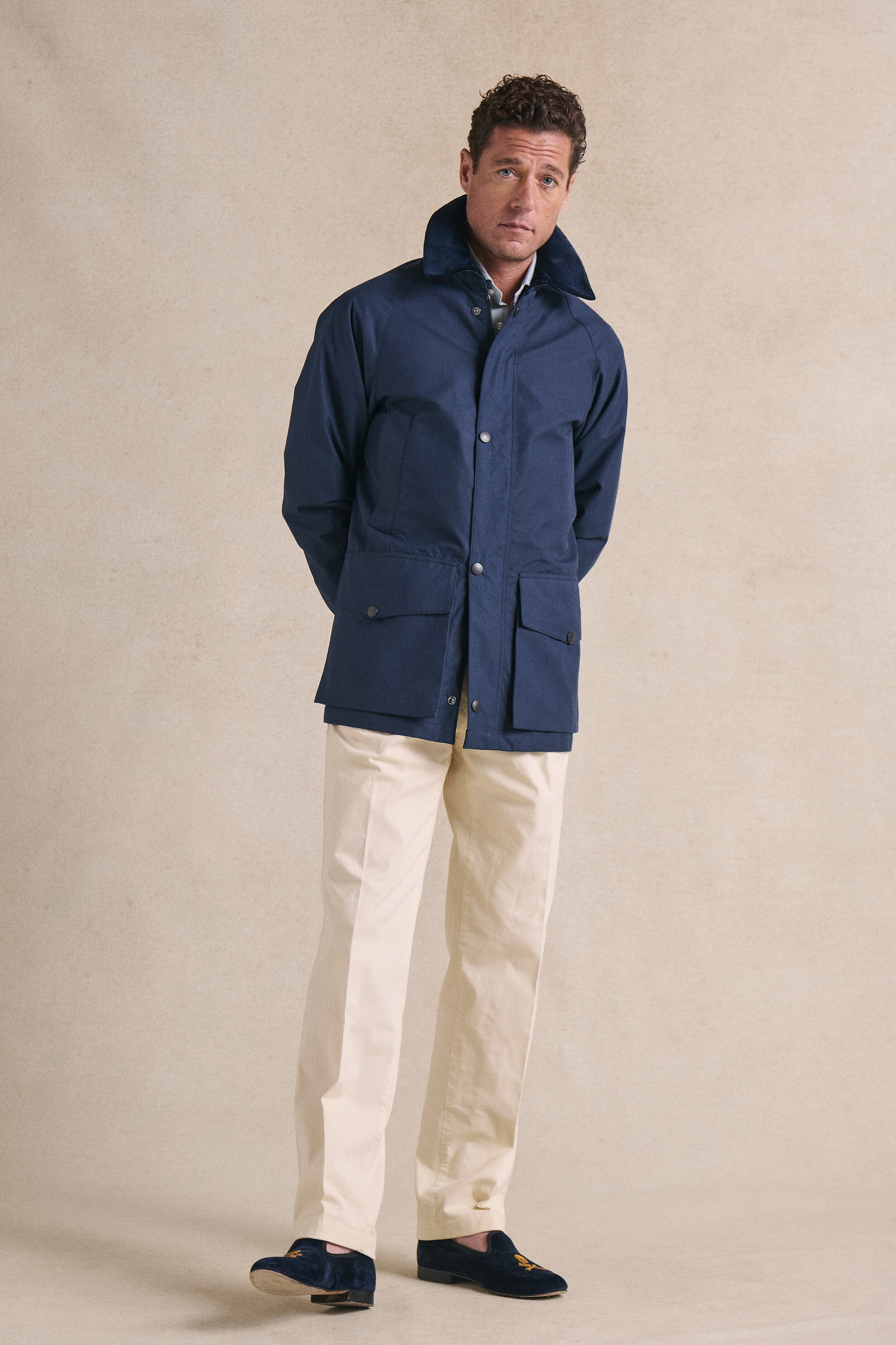 Navy Chatsworth Jacket – New and Lingwood
