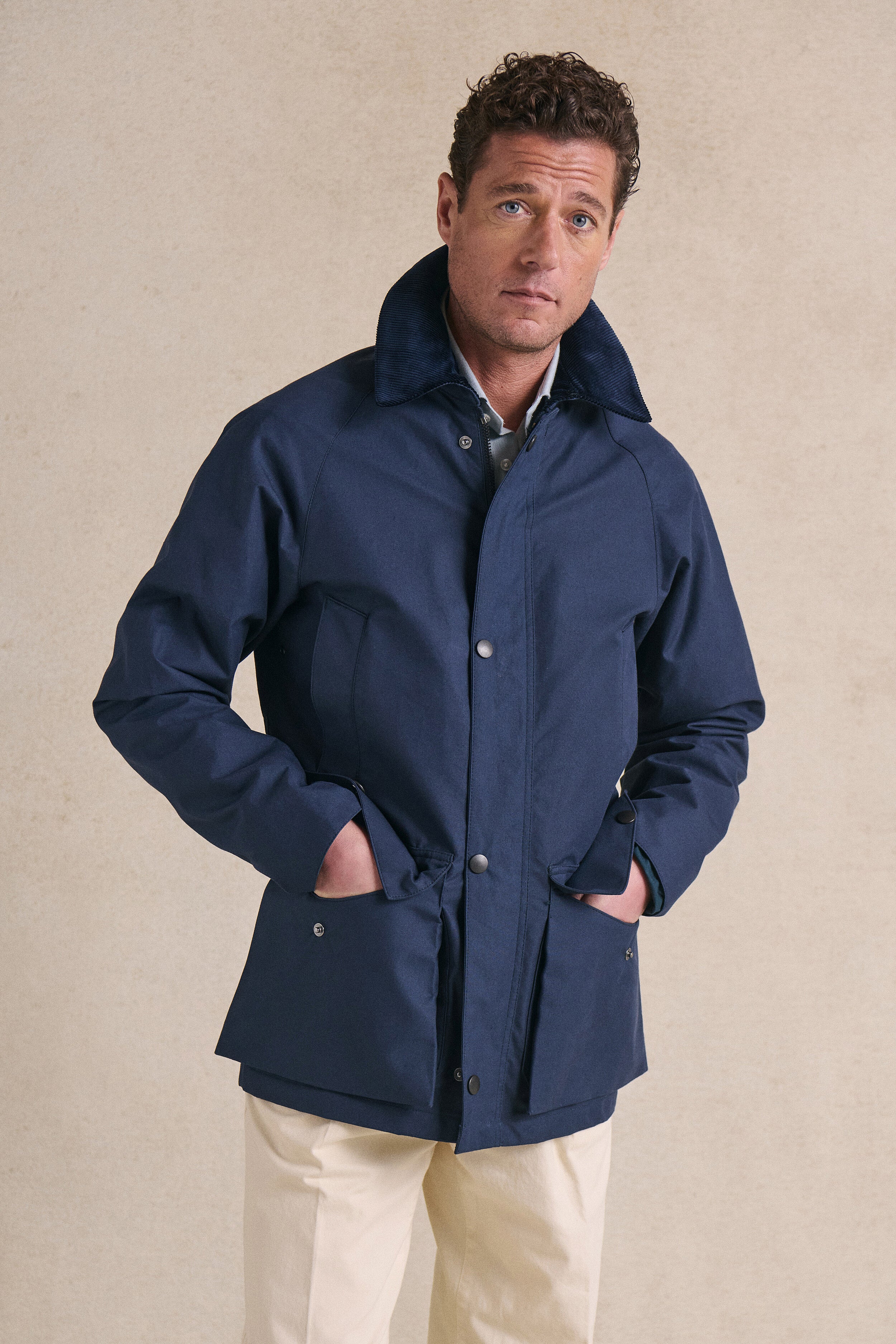 Navy Chatsworth Jacket – New and Lingwood