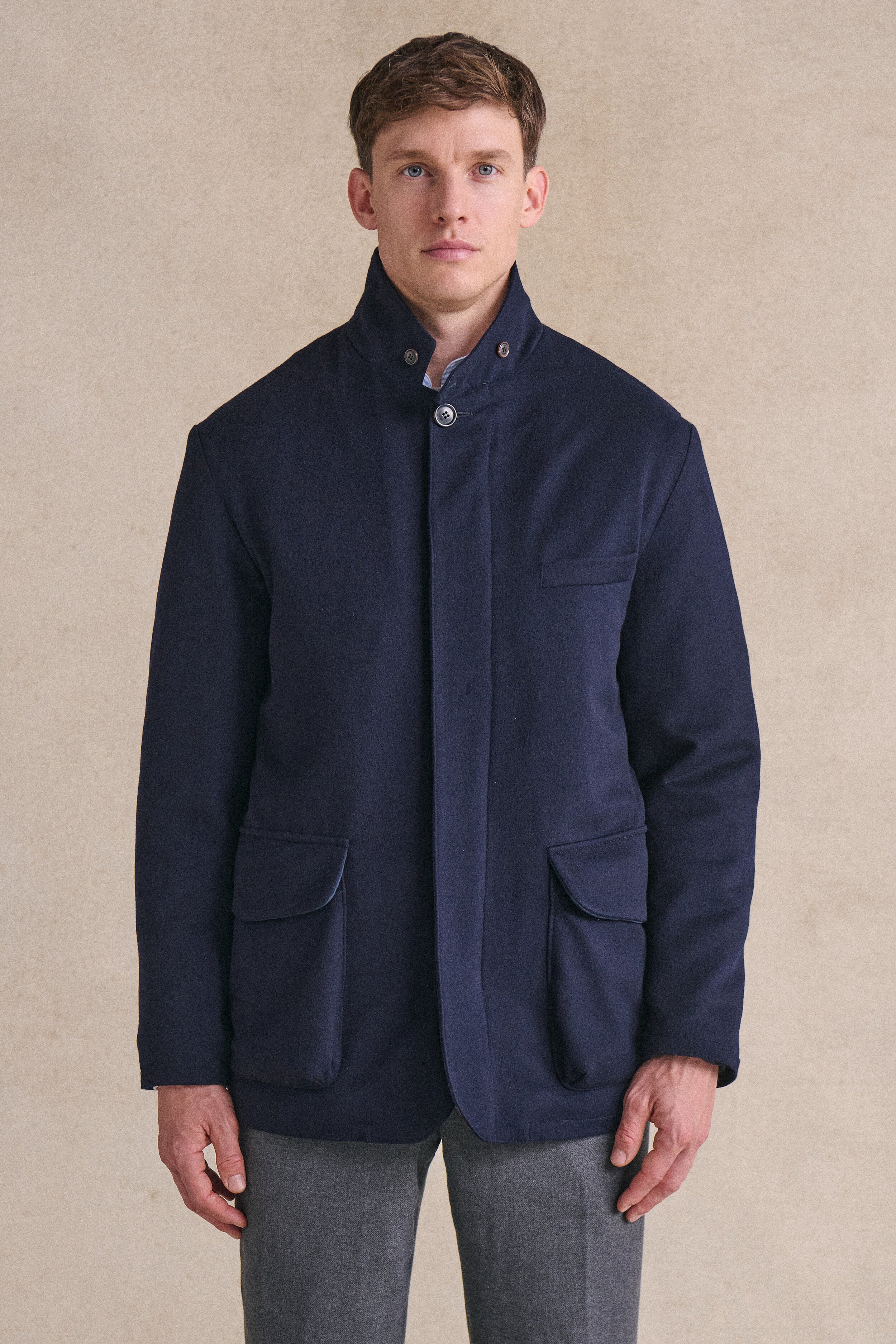 HOT ! Stein OVER SLEEVE STAND COLLAR COAT stein OVER SLEEVE STAND