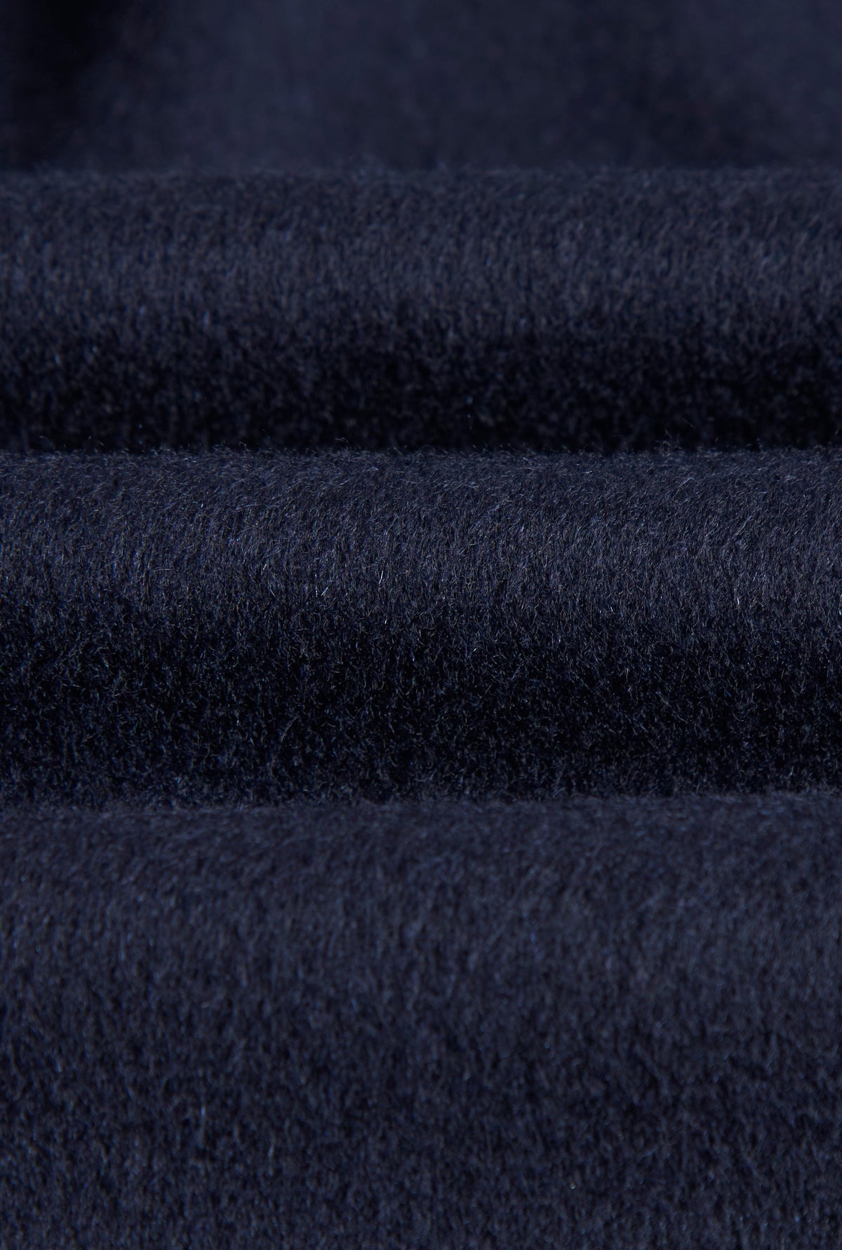 Navy Double Breasted House Cut Cashmere Jacket