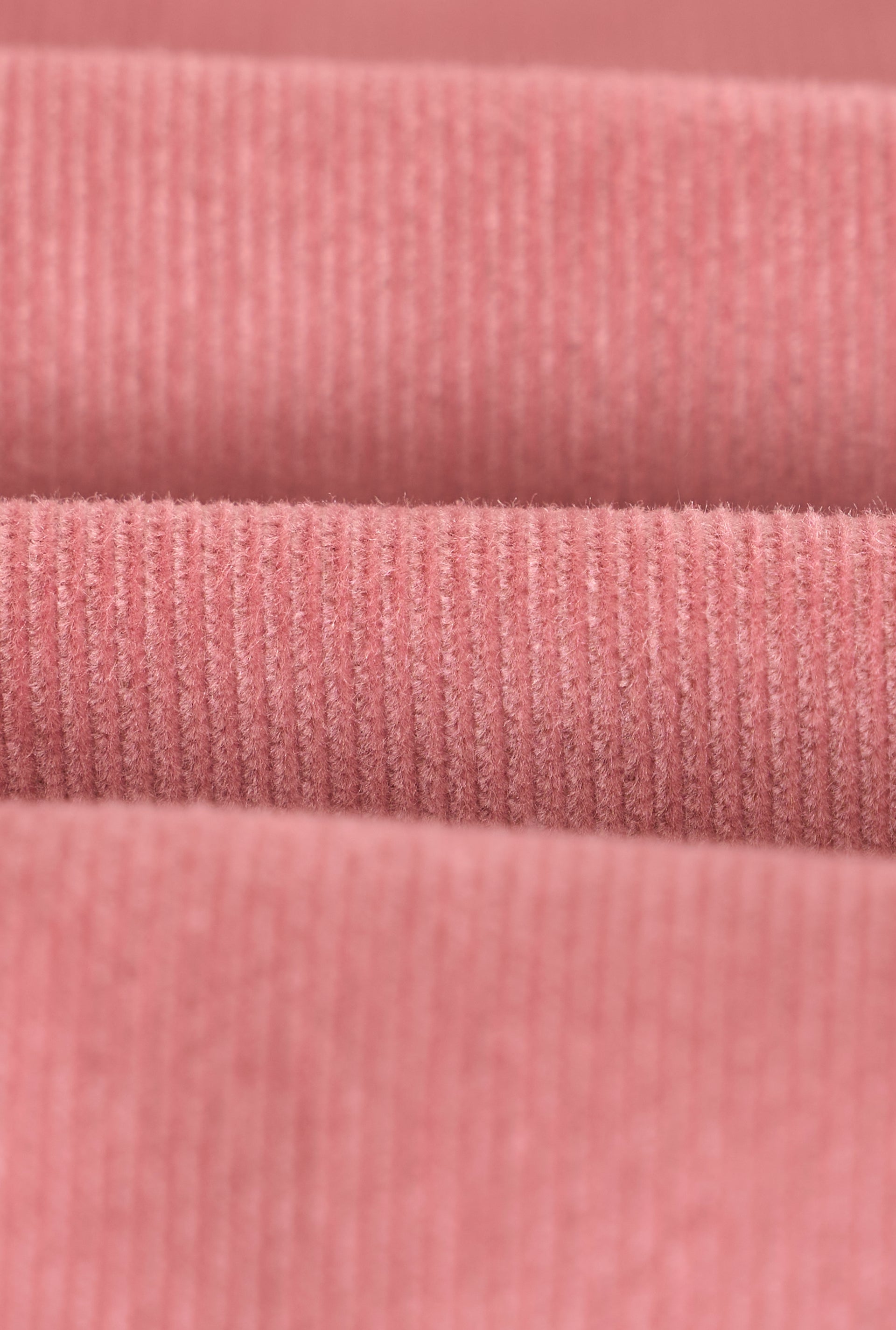 Pink Single Breasted 14 Wale Corduroy House Cut Blazer