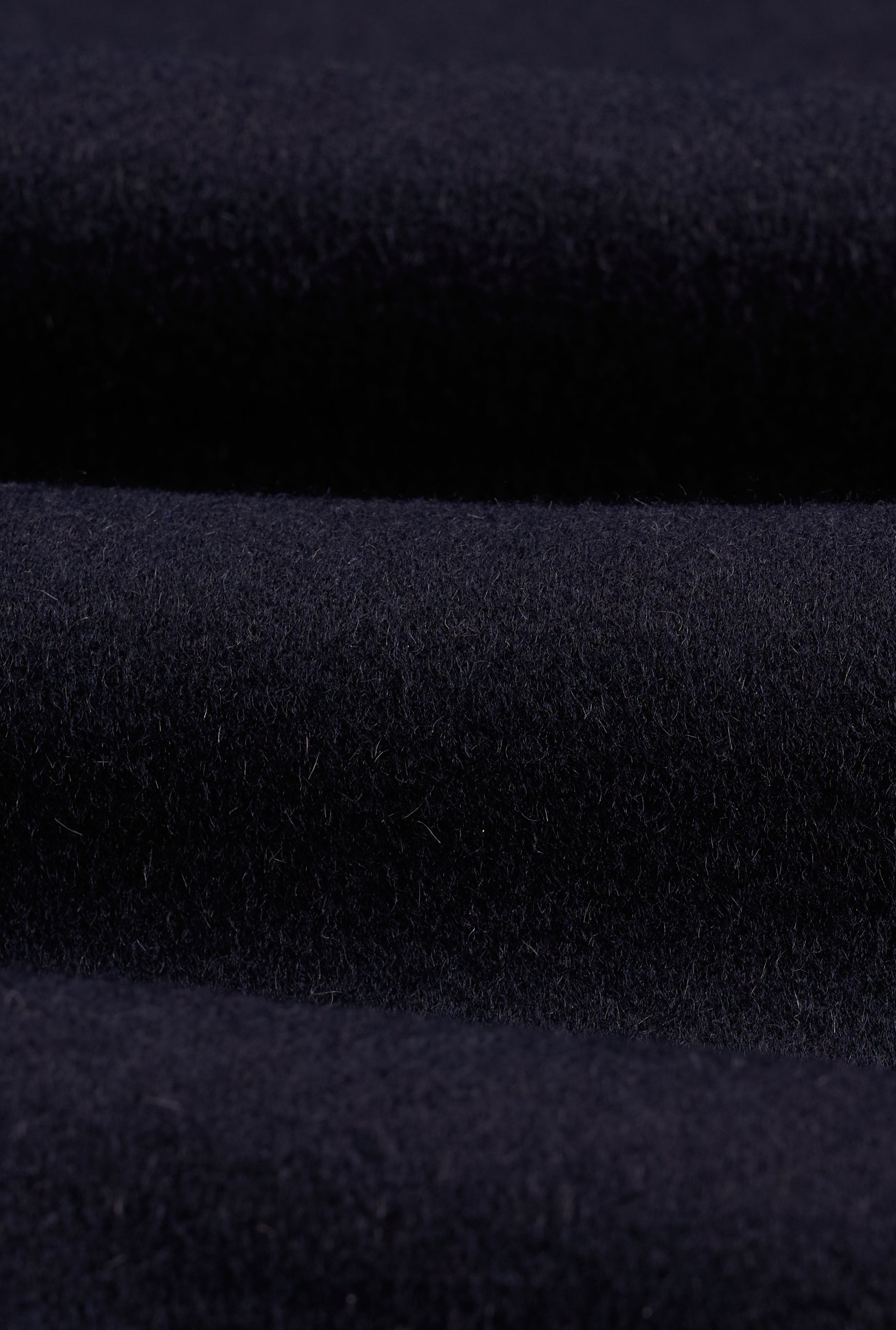 Navy Single Breasted Camel Hair Jacket