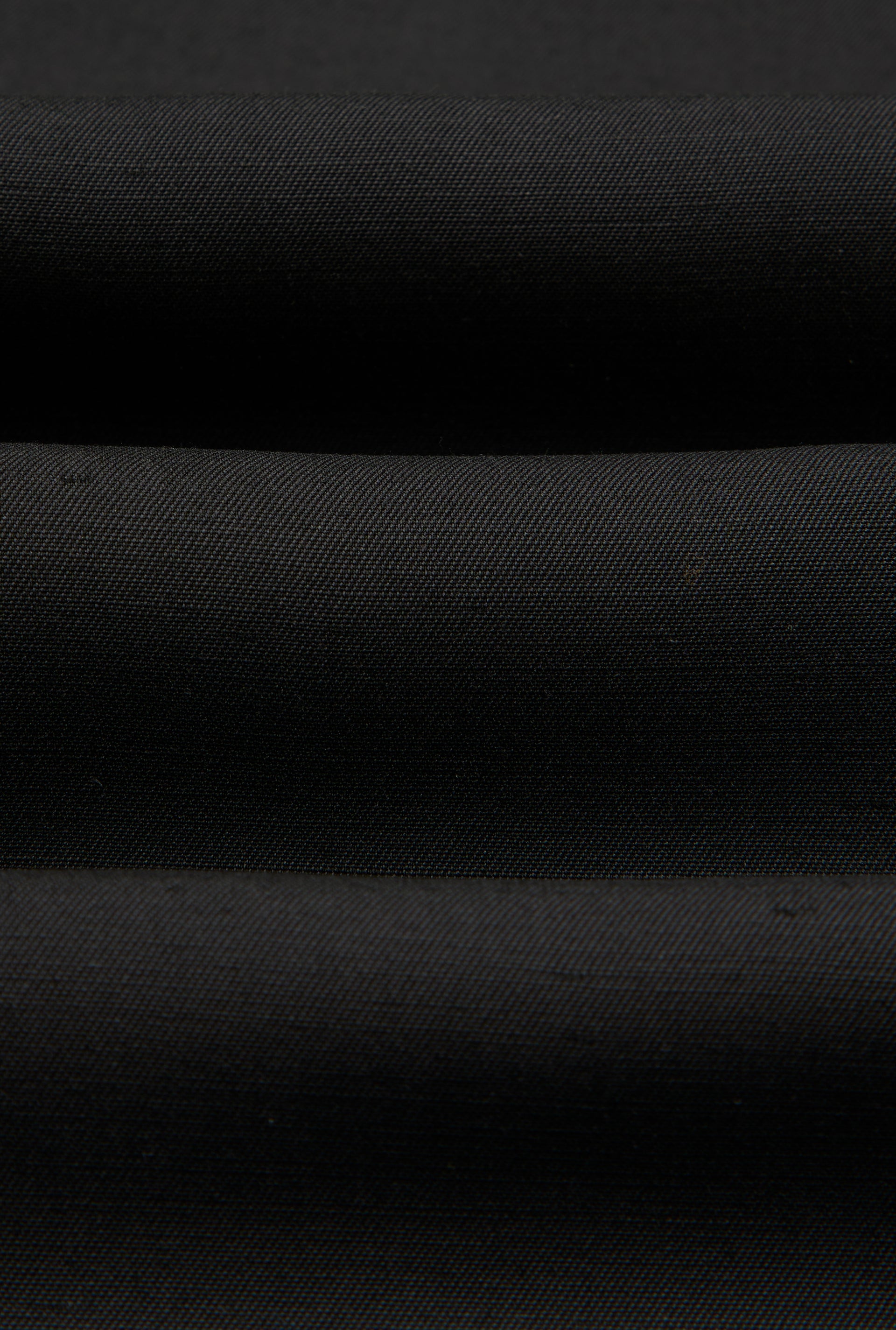 Black Single Breasted Silk & Mohair House Cut Jacket