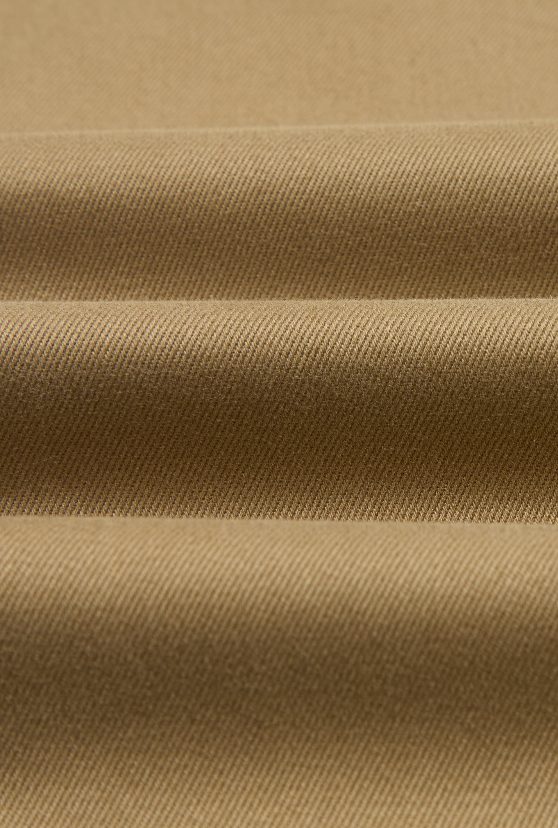 Olive Flat Front Cotton Chinos