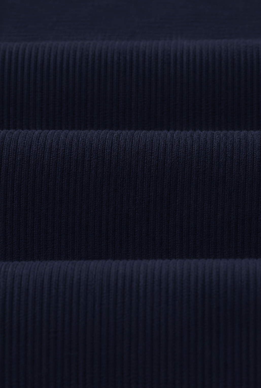 Navy Needlecord Salcombe Shirt