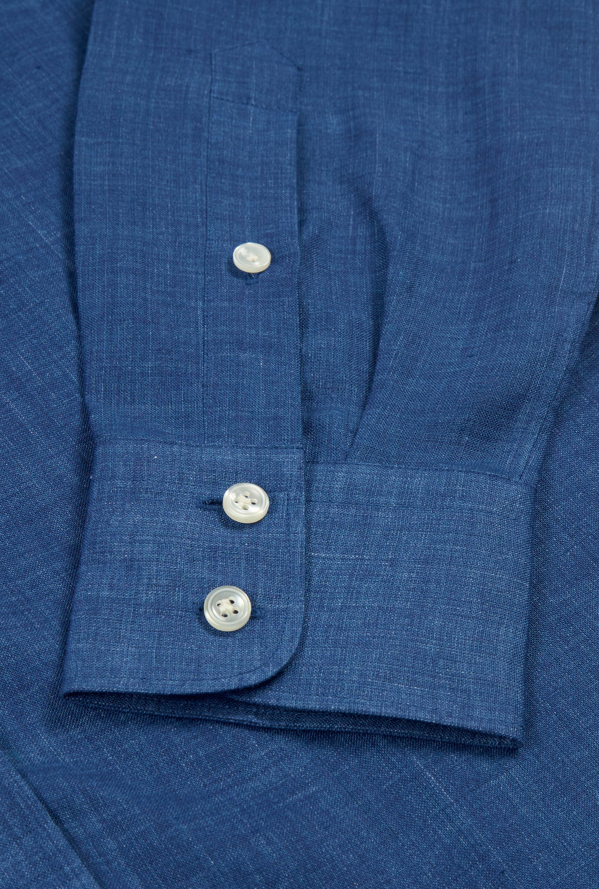 Cobalt Linen Salcombe Shirt