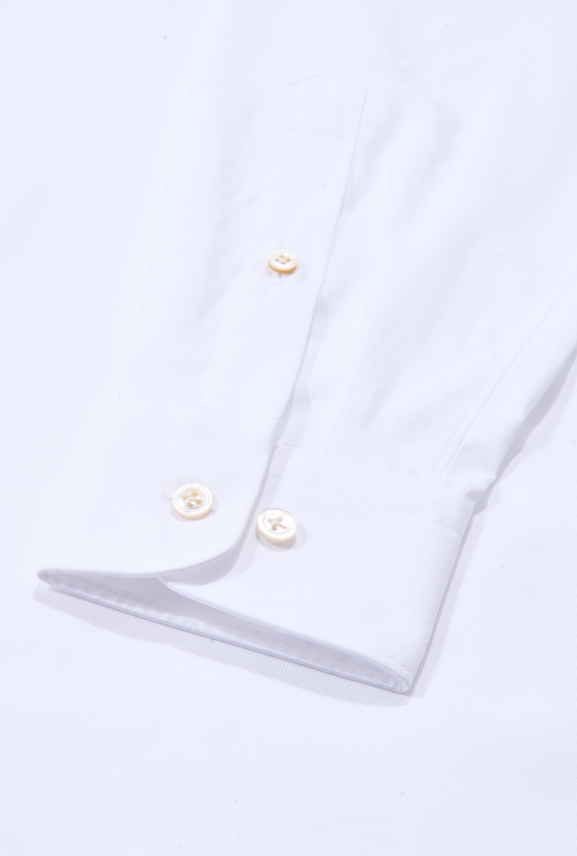 White St James' Collar Tailored Fit Single Cuff Oxford Shirt