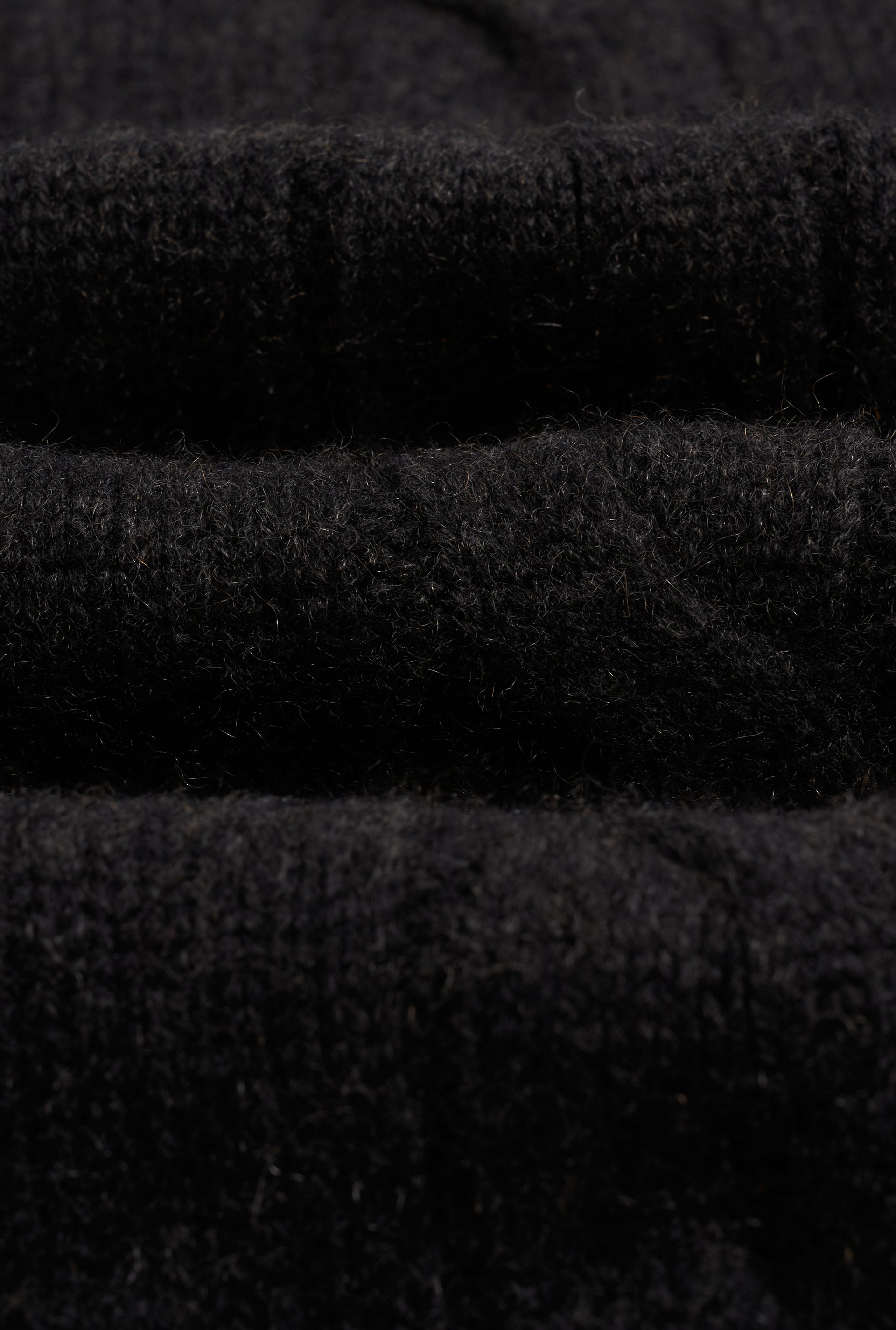 Dark Grey Cable Knit Two Way Zip Cashmere Cardigan