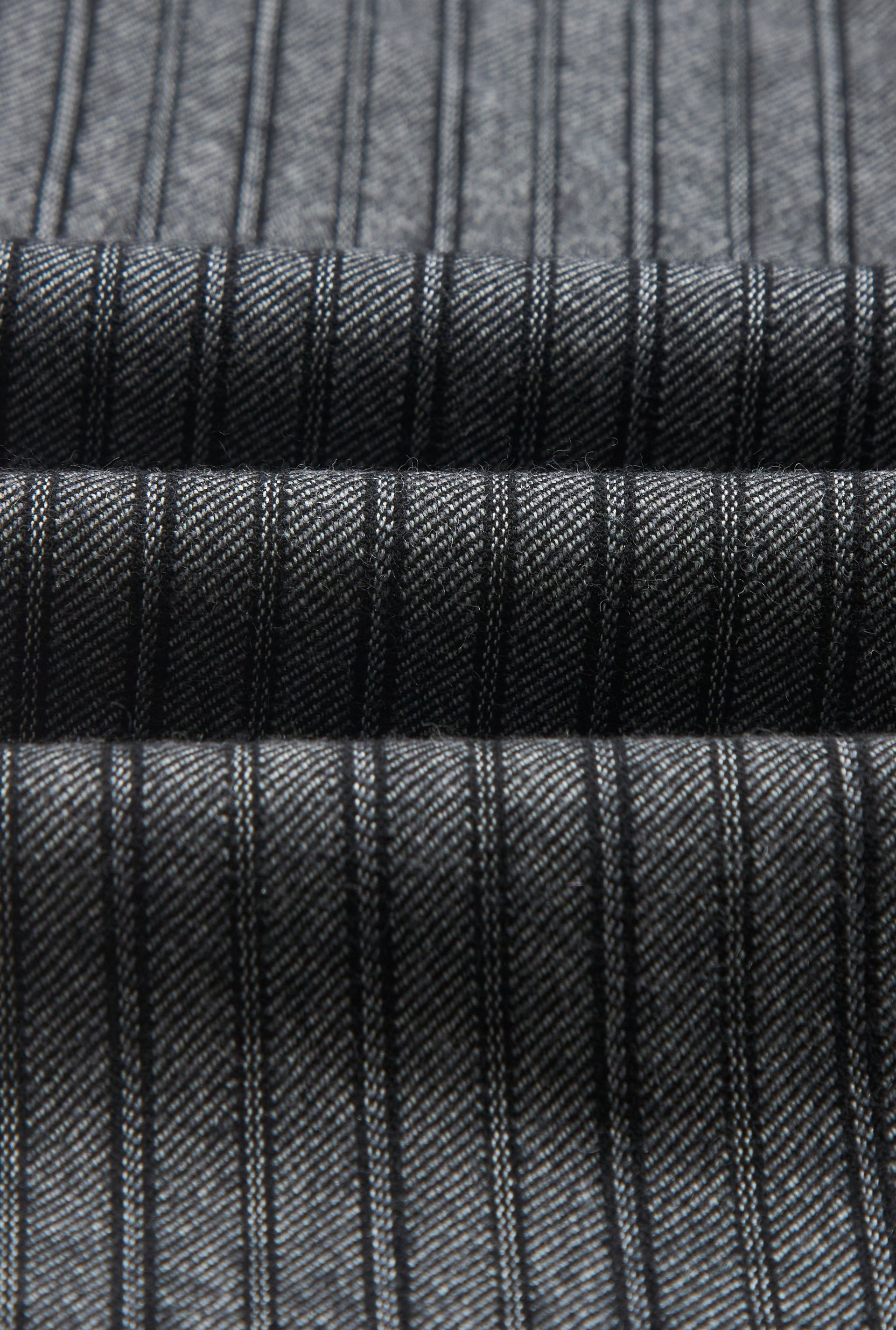 Black & Grey Stripe Single Pleat Morning Trousers