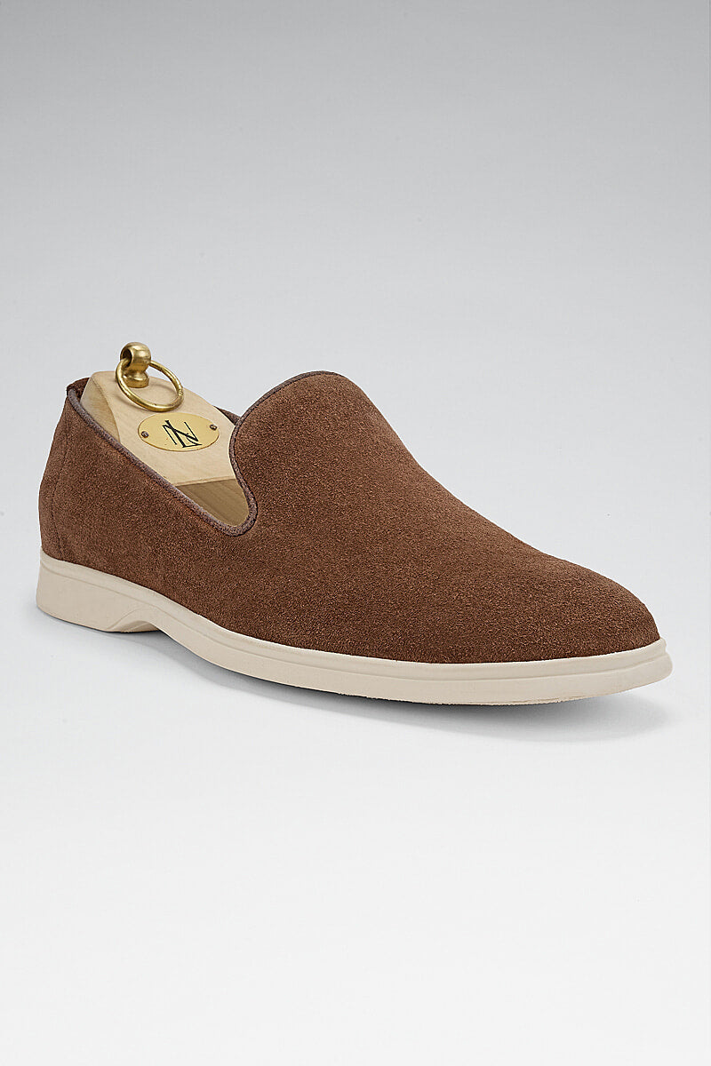 Chestnut Suede All Day Slipper