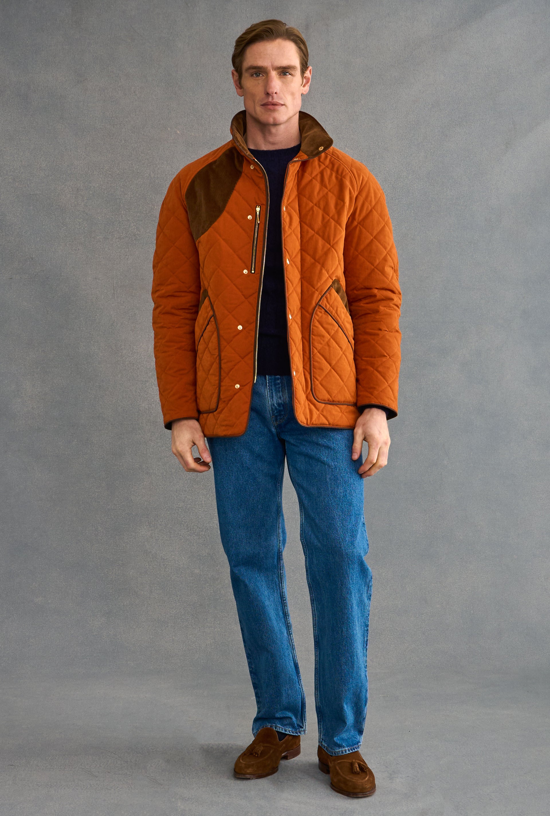 Burnt Orange Walker Jacket