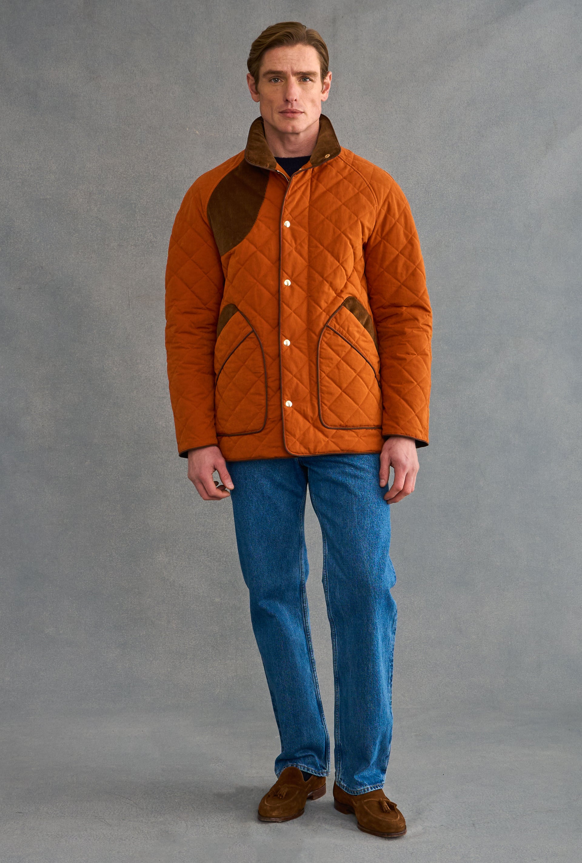 Burnt Orange Walker Jacket