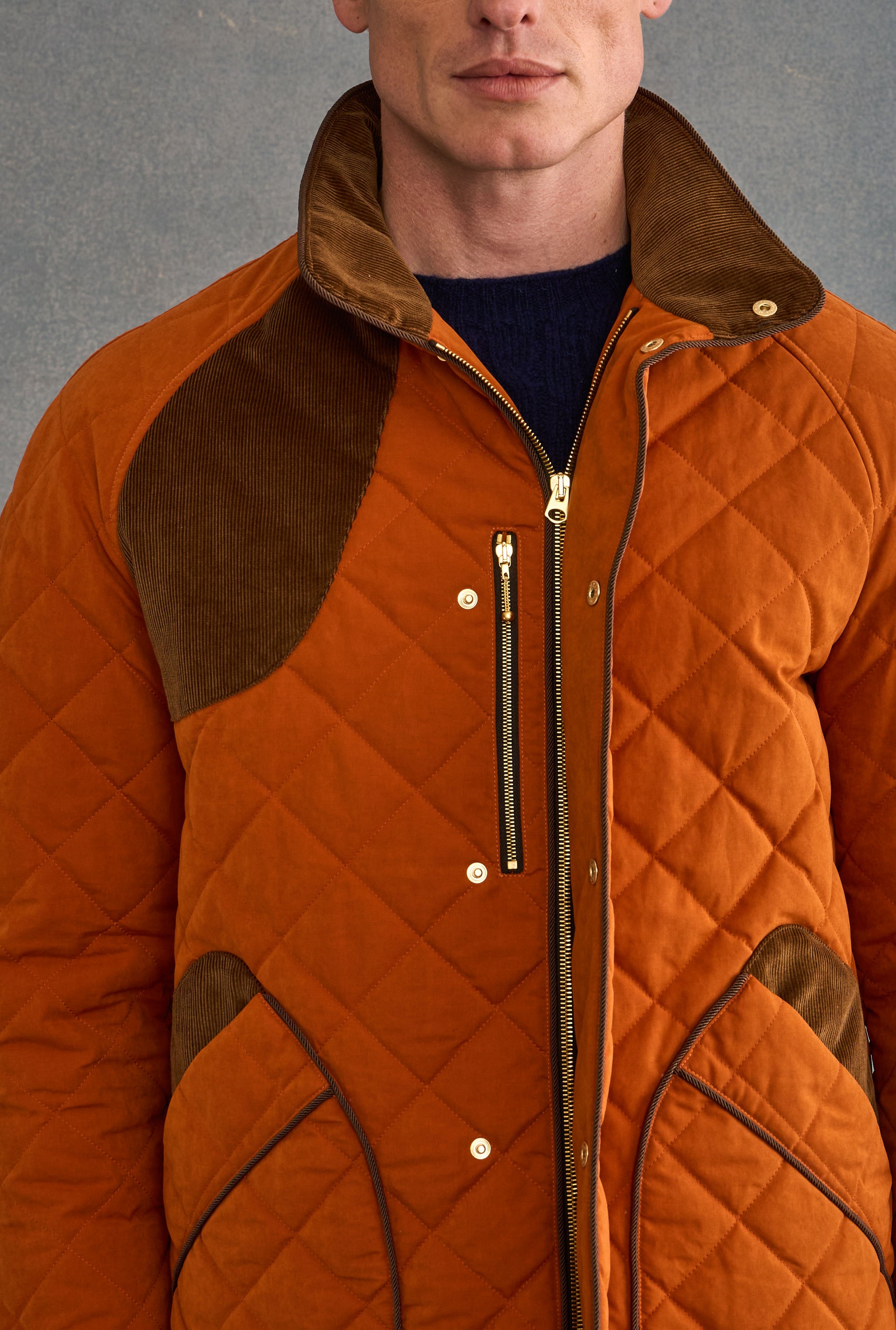 Burnt Orange Walker Jacket