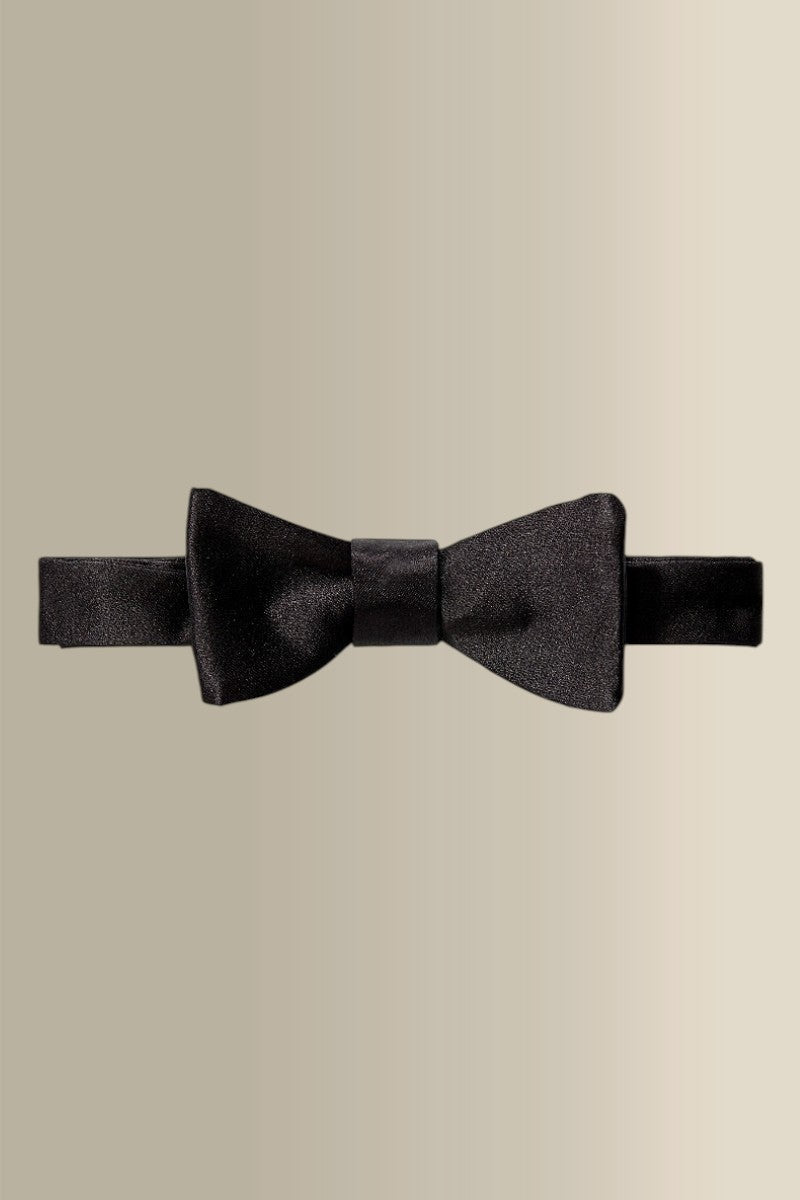 Silk Satin Slim Sized Self-Tie Bow Tie