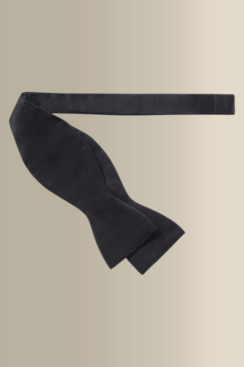 Silk Satin Classic Sized Self-Tie Bow Tie