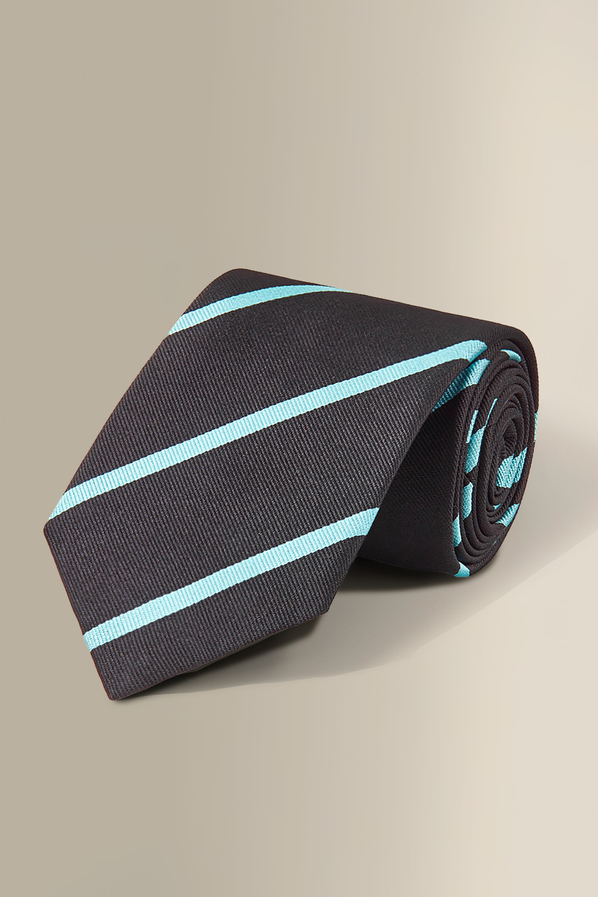 OE Stripe Woven Silk Tie