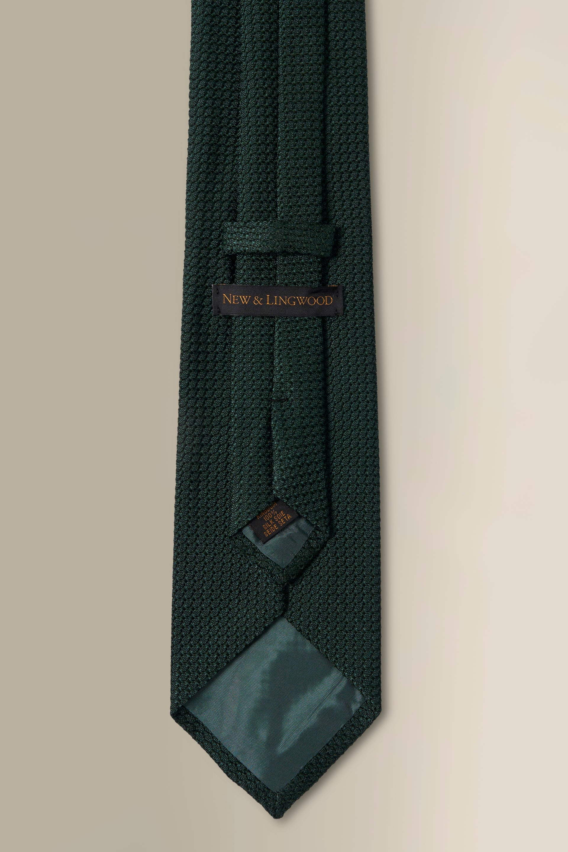 Green Woven Grenadine Tie