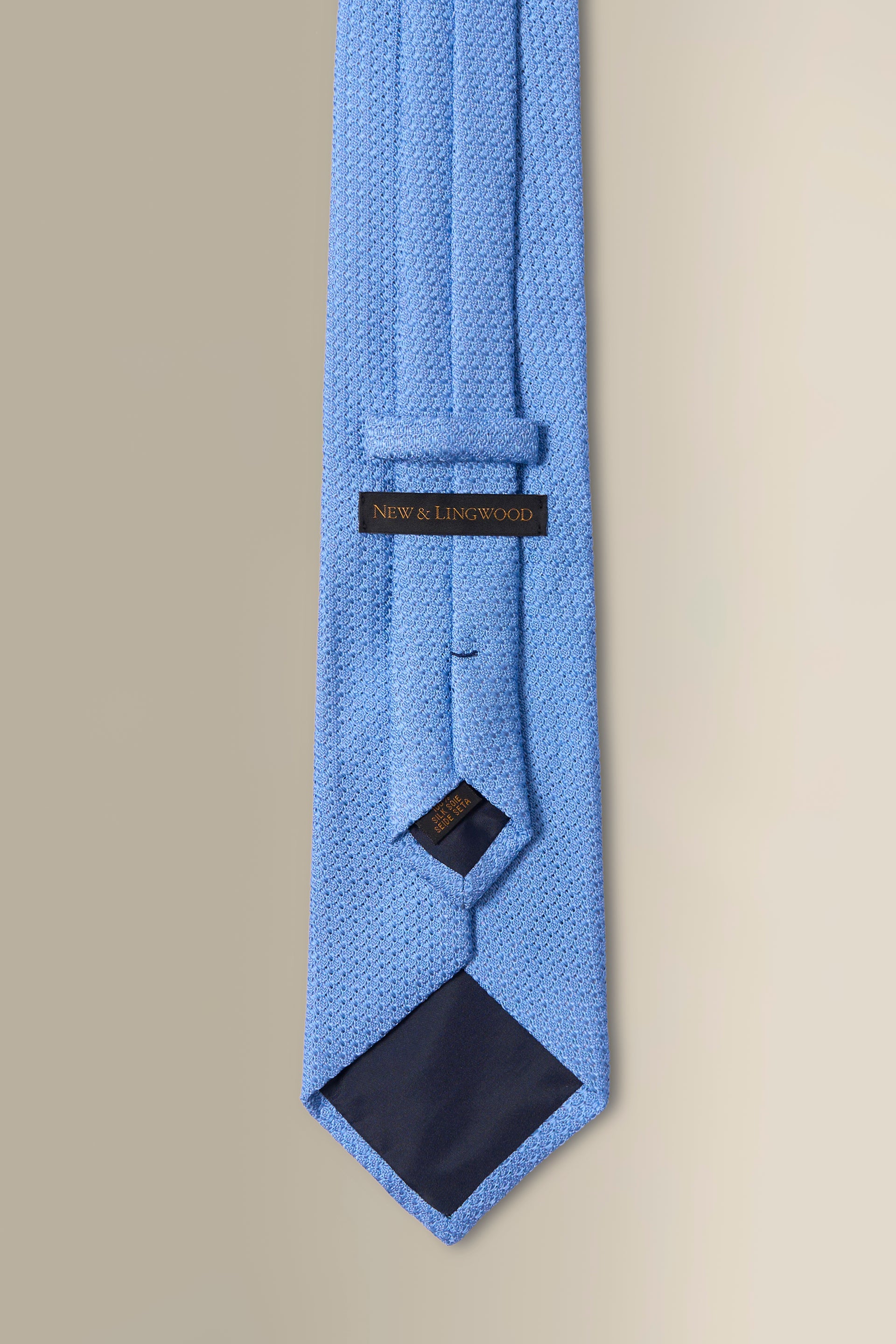 Light Blue Woven Grenadine Tie