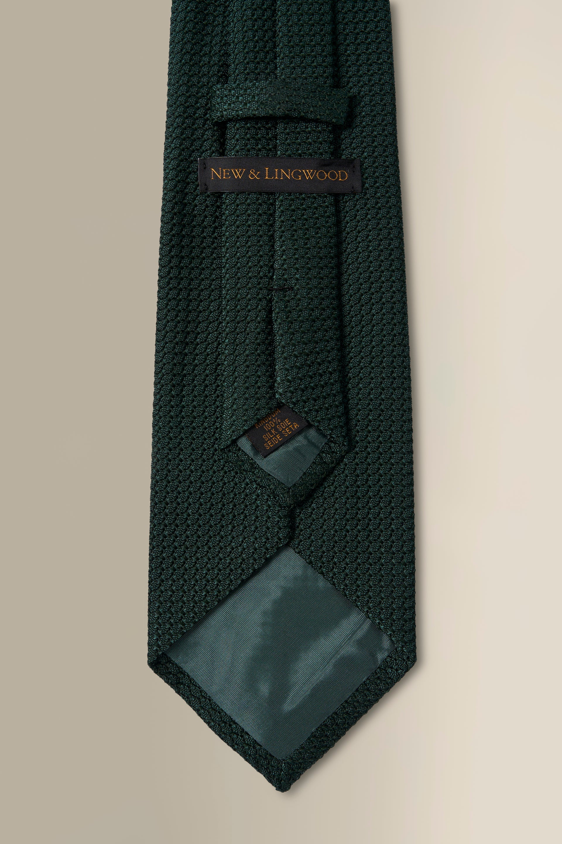Green Woven Grenadine Tie