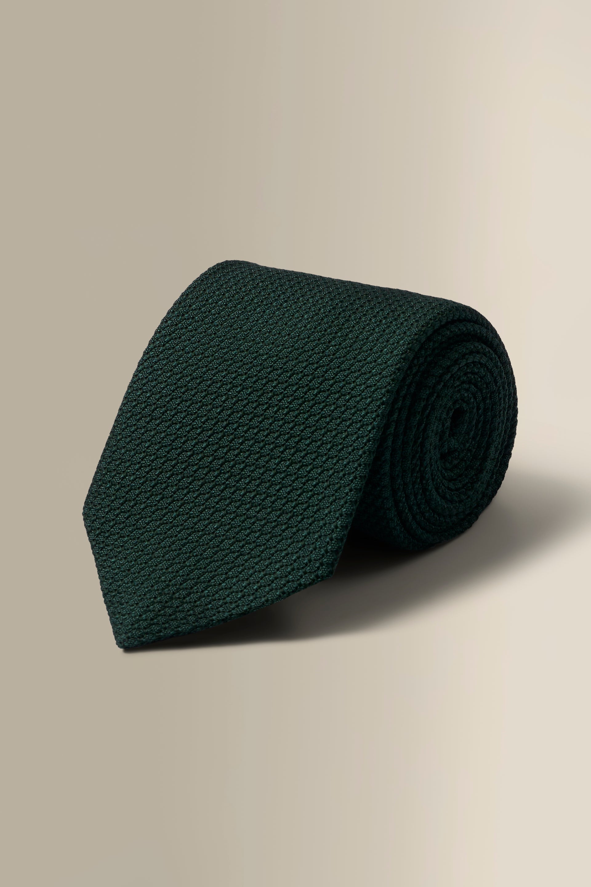 Green Woven Grenadine Tie