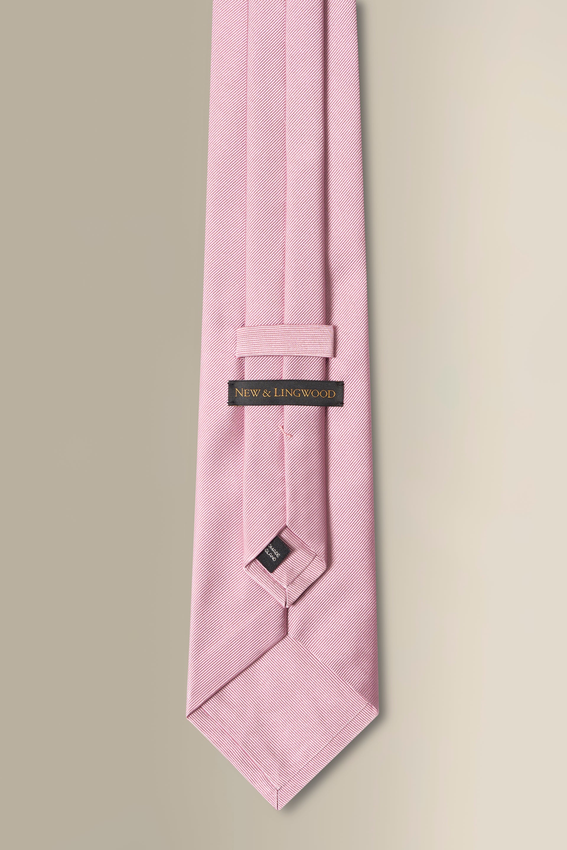 Pink Woven Silk Tie