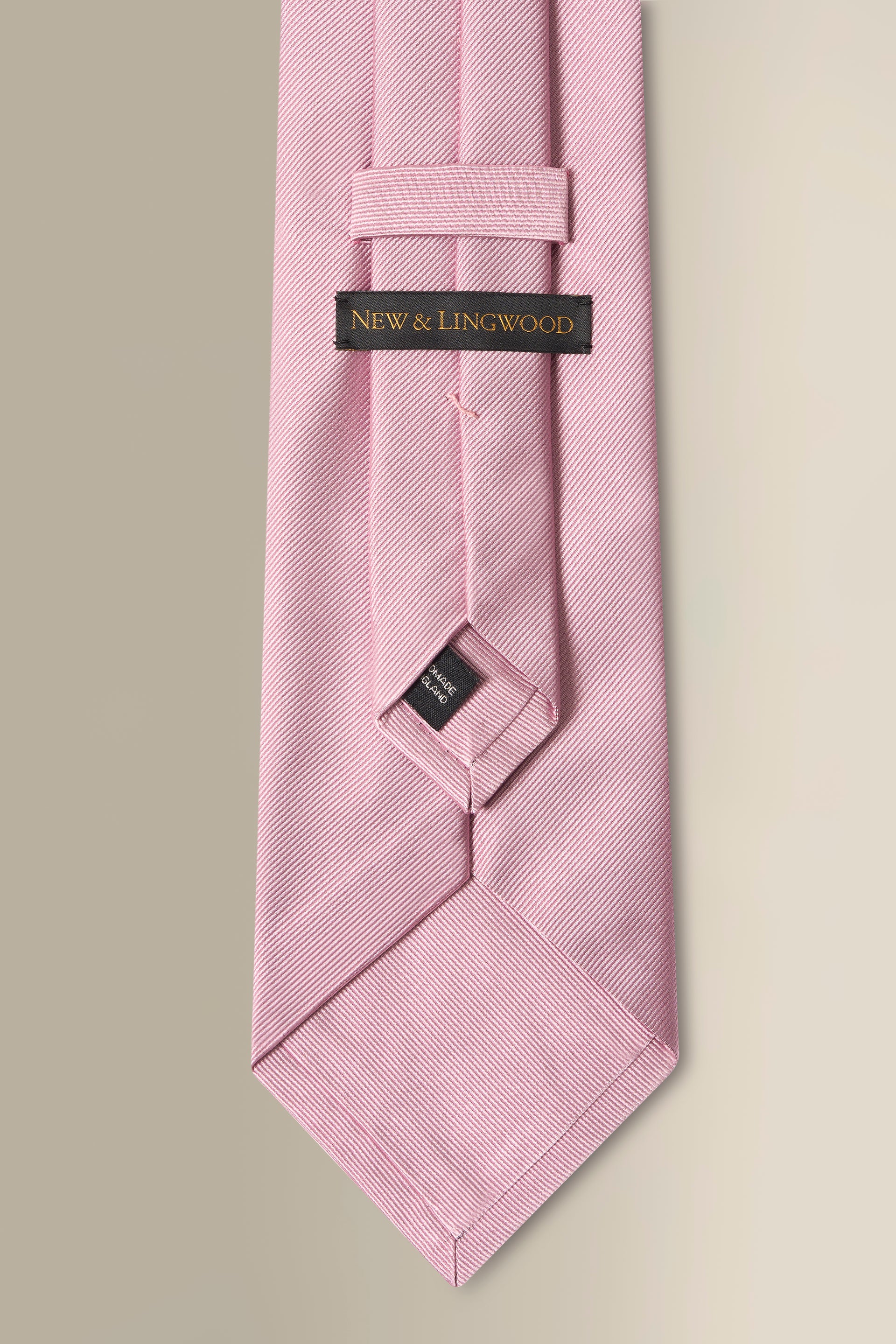 Pink Woven Silk Tie
