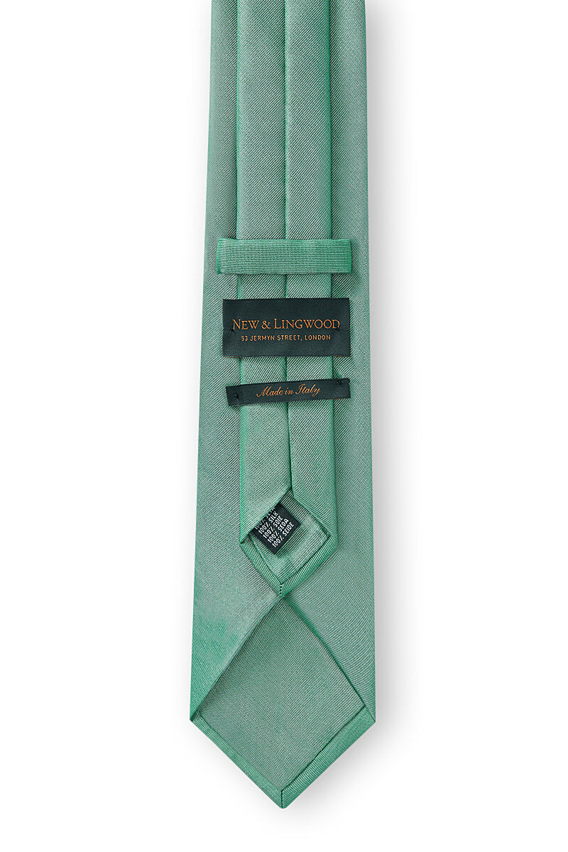 Duck Egg Classic Satin Silk Tie