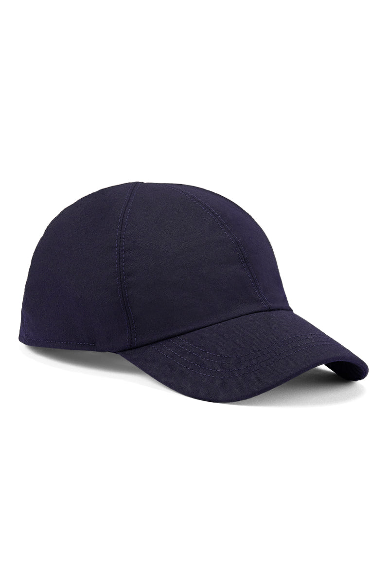 Navy Flannel Baseball Cap