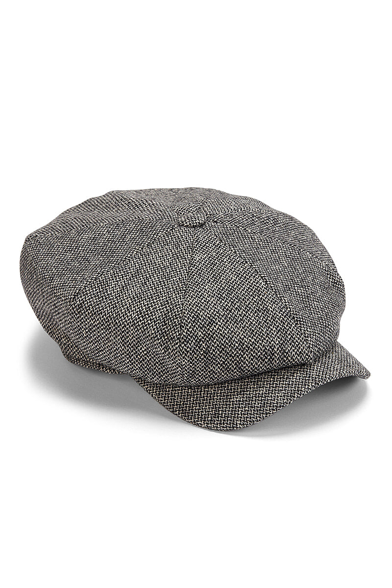 Grey Donegal Newsboy Cap