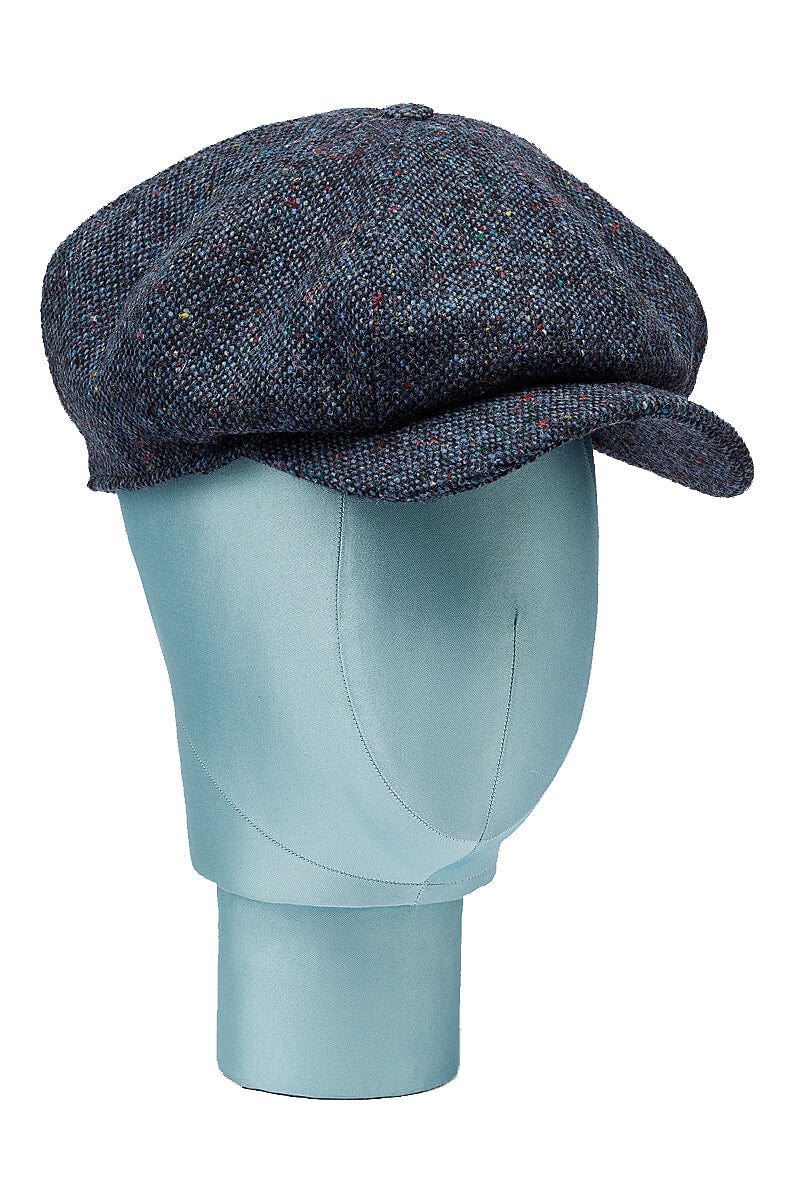 Navy Donegal Newsboy Cap