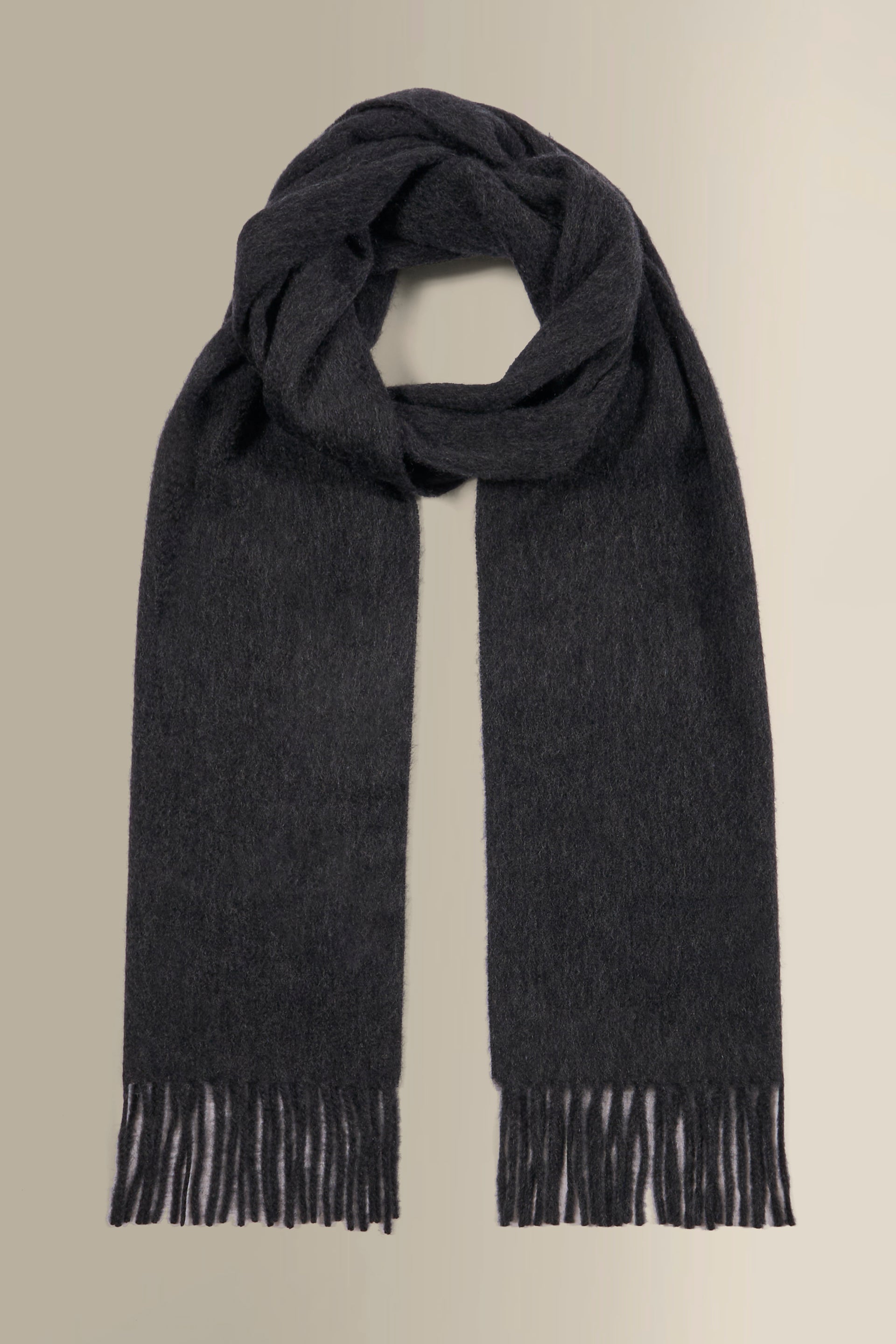 Charcoal Cashmere Scarf