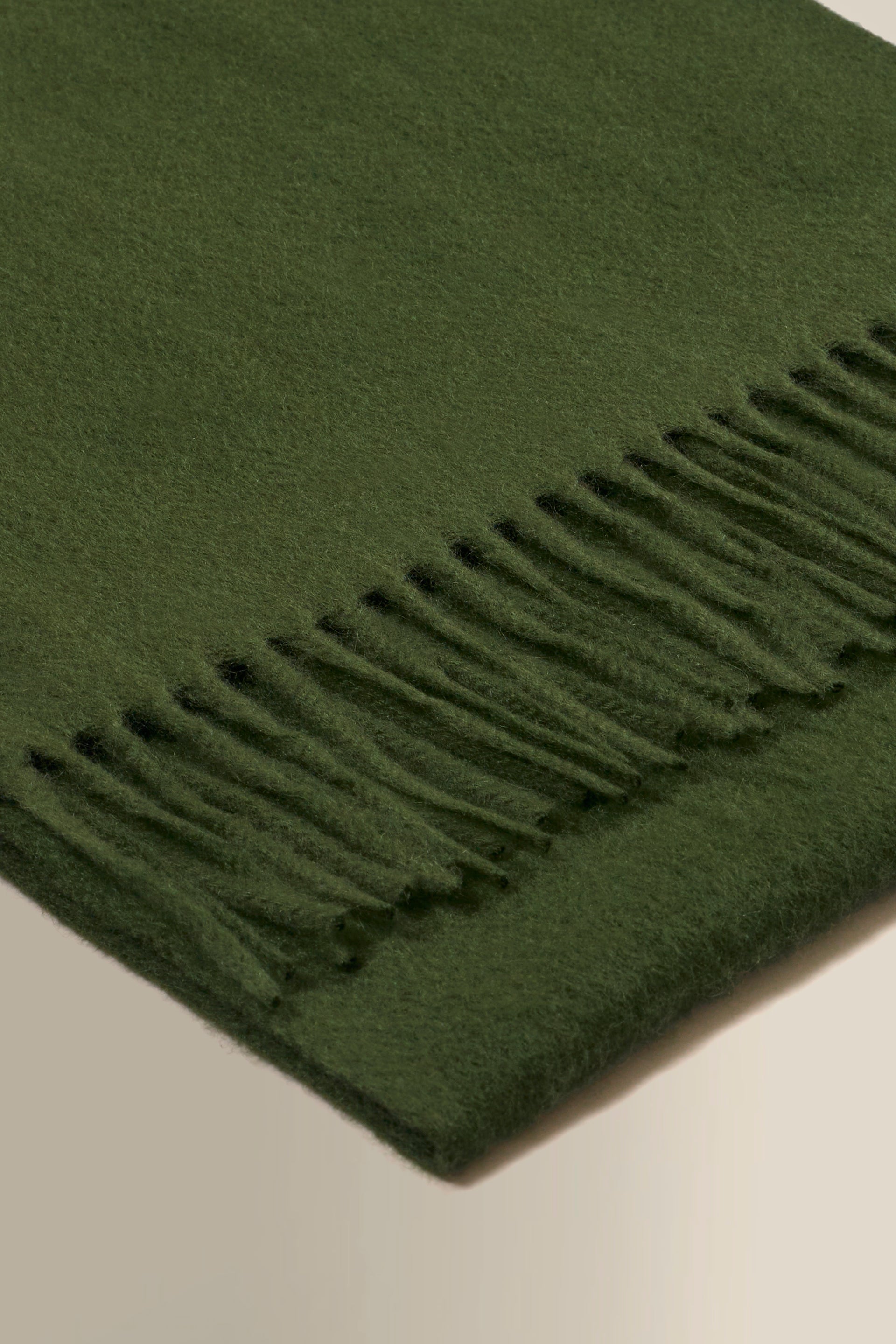 Green Cashmere Scarf