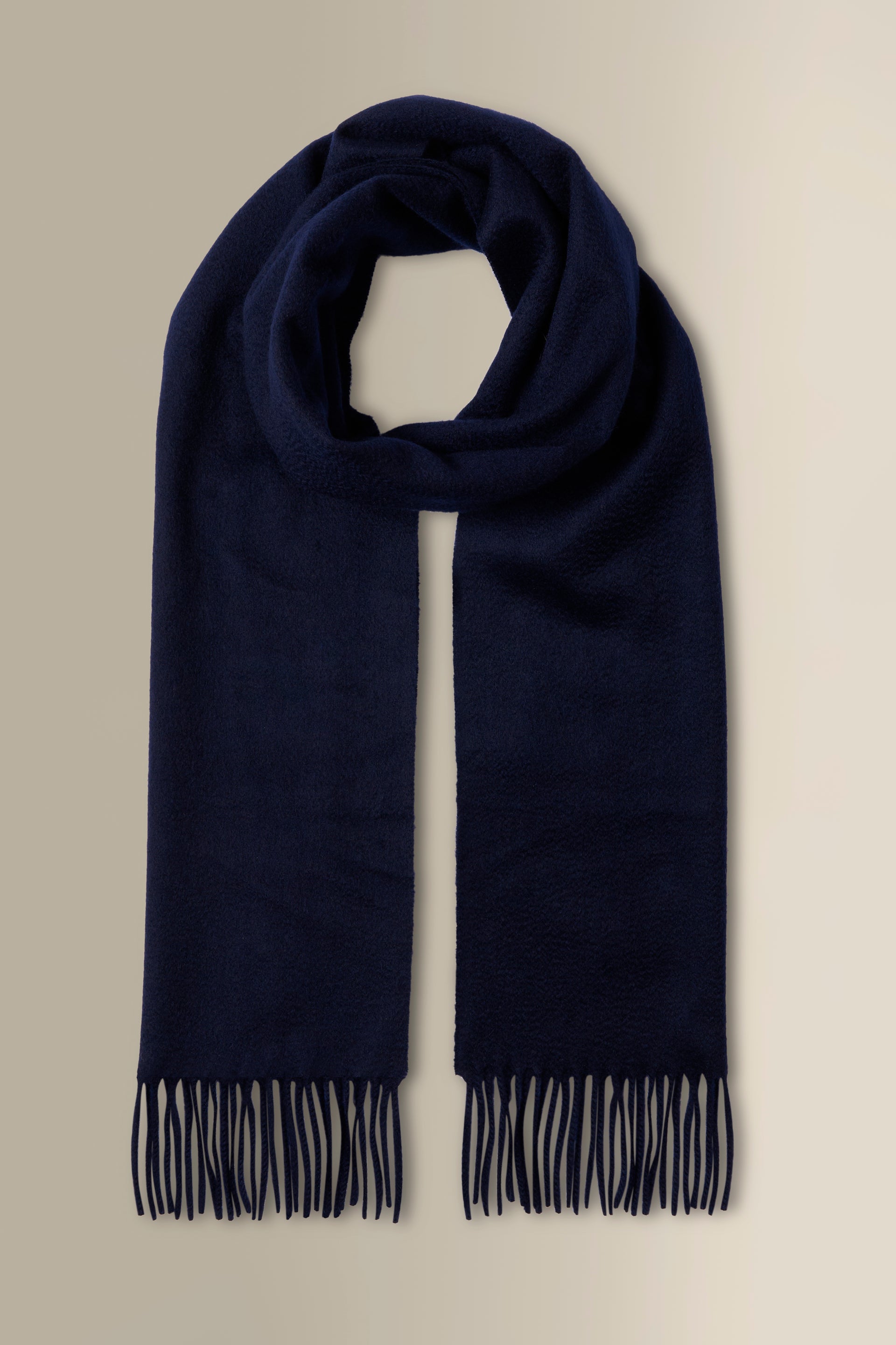 Navy Cashmere Scarf