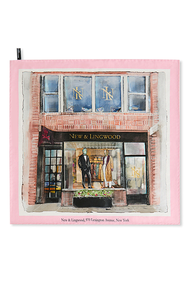 New York Store Silk Pocket Square