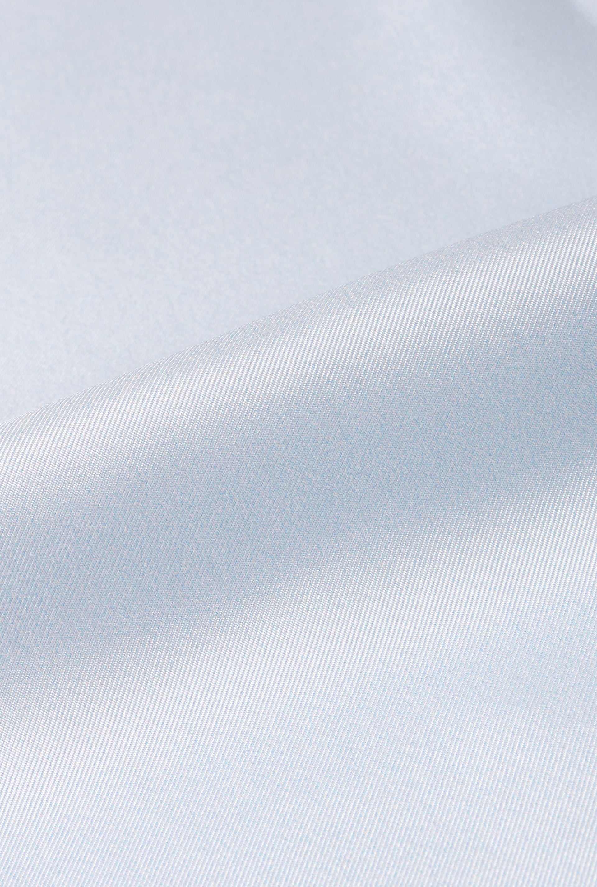 Sky & Navy Border Silk Pocket Square