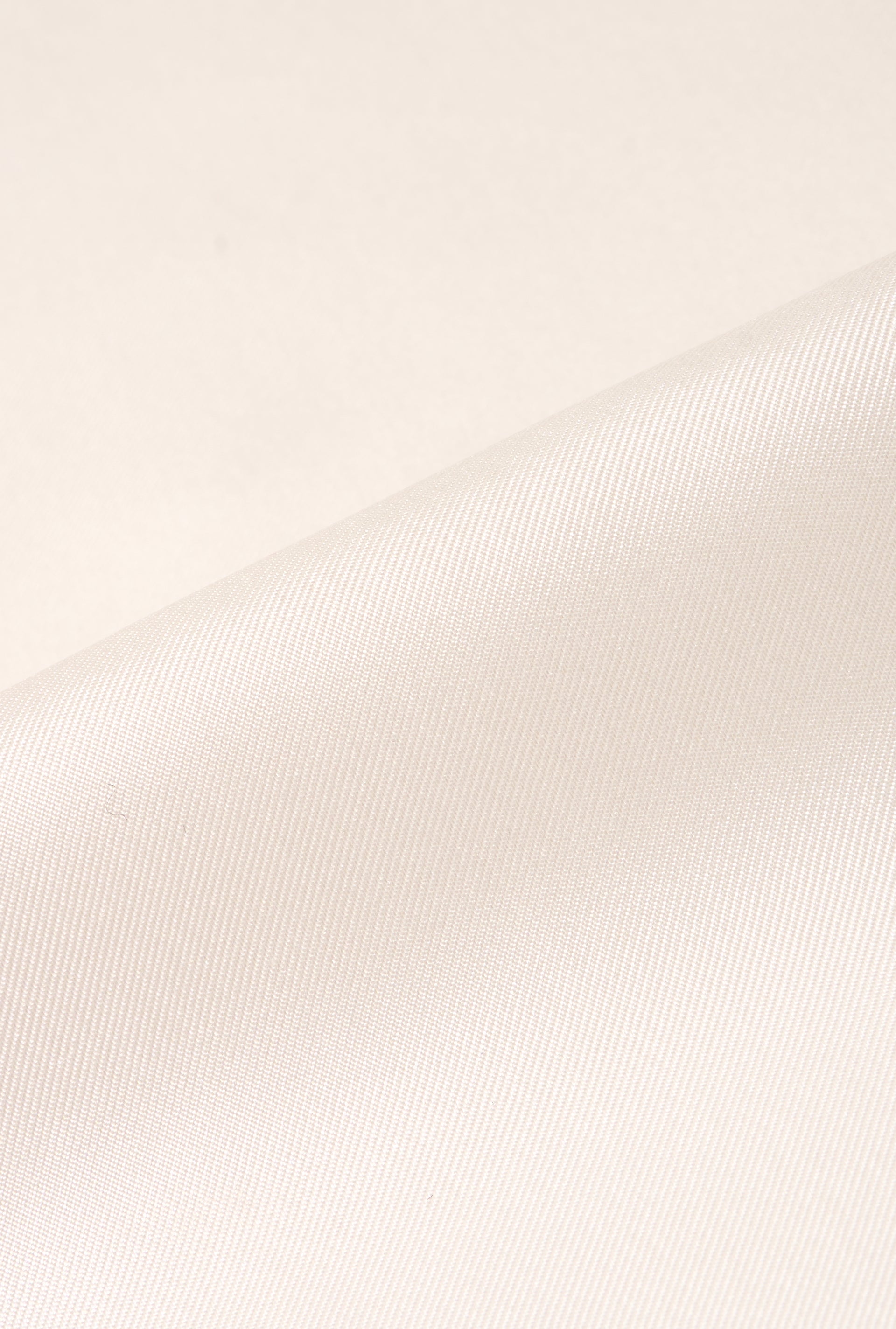 White & Pink Border Silk Pocket Square