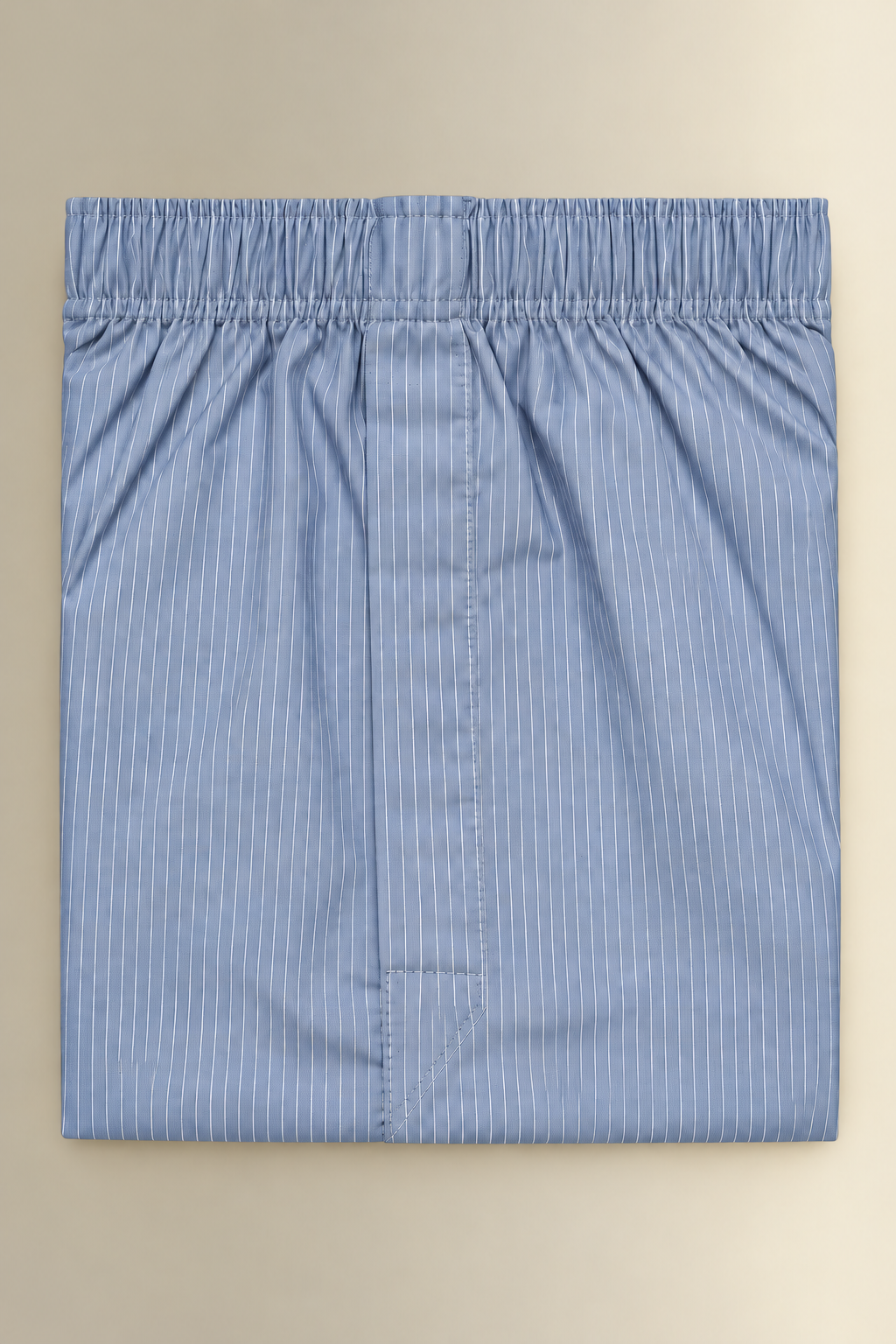 Blue & White Pinstripe Poplin Boxer Shorts
